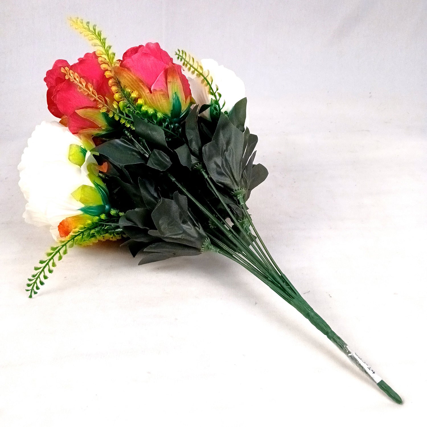 Artificial Flower Wall Hanging | Fake Creeper Flowers With Metal Stand Wall Mount - for Home Decor, Living Room, Balcony, Entrance Decoration - Apkamart #Style_Design 1