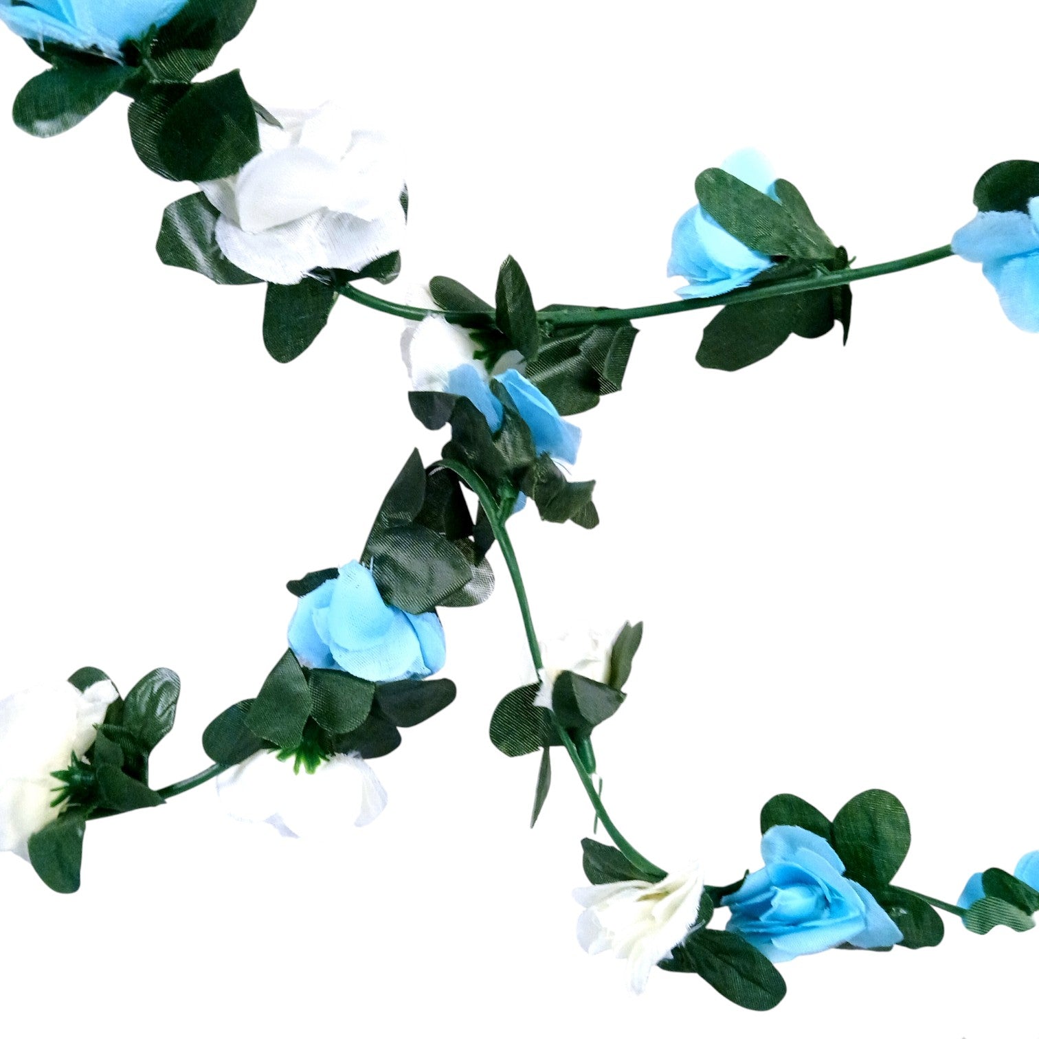 Artificial Flower Bunch for Home & Balcony Décor | Faux Decorative Flowers for Wall, Pot & Stands | Revolving Vine Bunch for Living Room - 90 Inch - Apkamart #Style_Pack Of 4