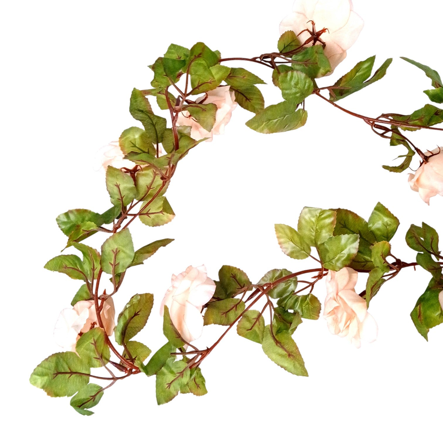 Artificial Hanging Flower Bunch | Faux Decorative Vine Flowers for Wall, Balcony & Pots | Perfect for Home, Office, Diwali Decoration & Housewarming Gifts - 83 Inch - Apkamart #Color_Pink