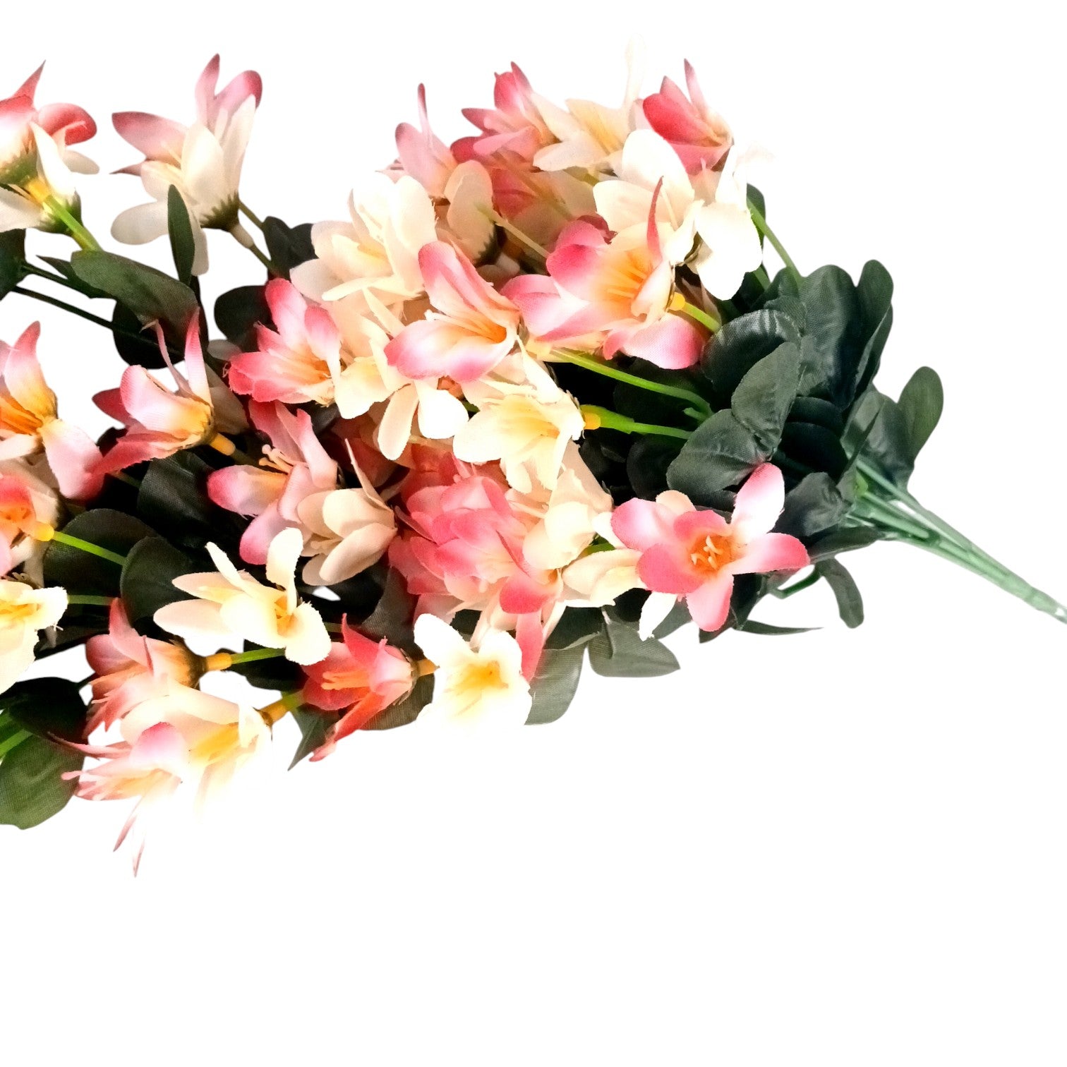 Artificial Hanging Flowers for Decoration | Flower Bunch for Wall, Door, Balcony | Decorative Hanging for Home Décor, Diwali Decoration & Gifting - 27 Inch - Apkamart #Color_Pink