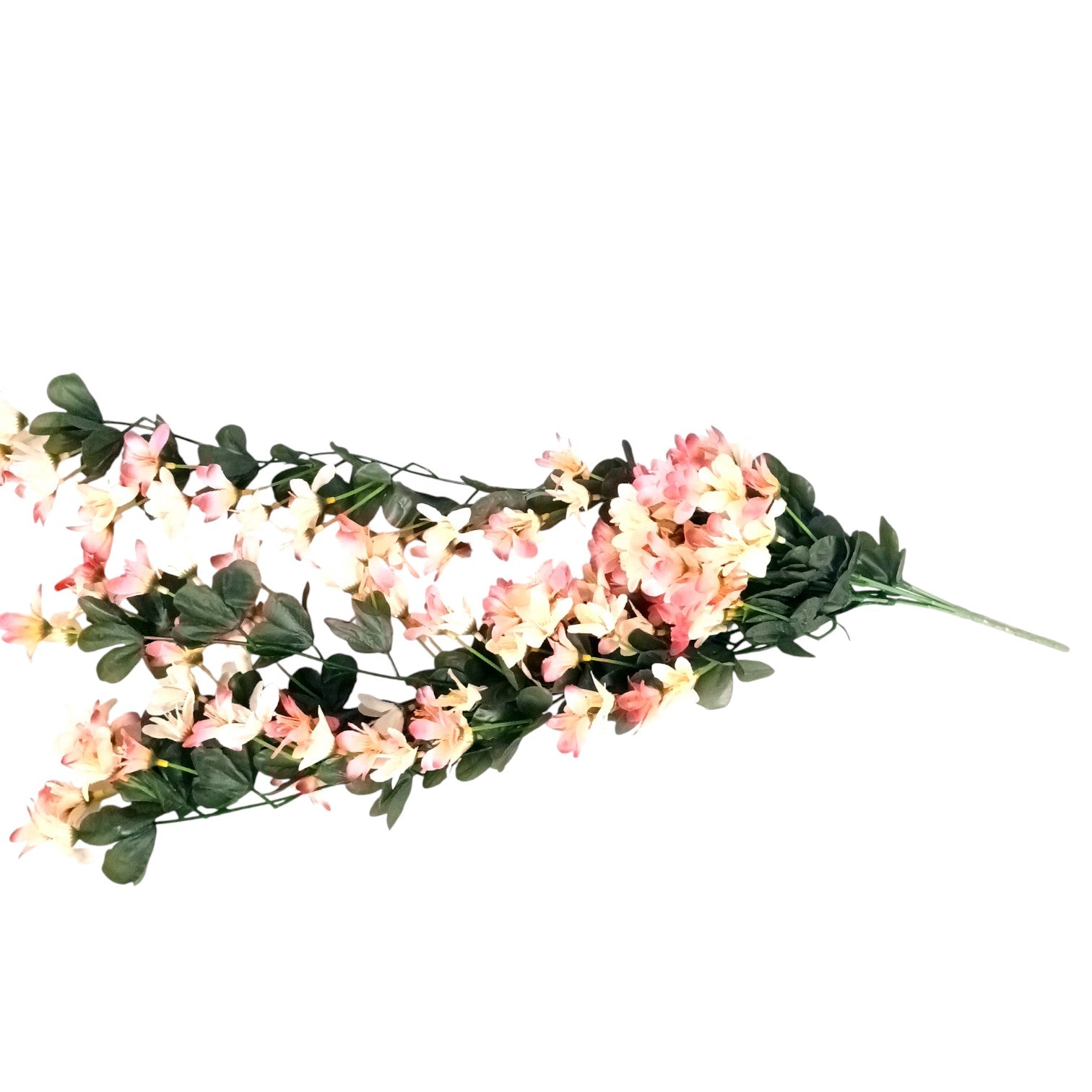Artificial Hanging Flowers for Decoration | Flower Bunch for Wall, Door, Balcony | Decorative Hanging for Home Décor, Diwali Decoration & Gifting - 27 Inch - Apkamart #Color_Pink