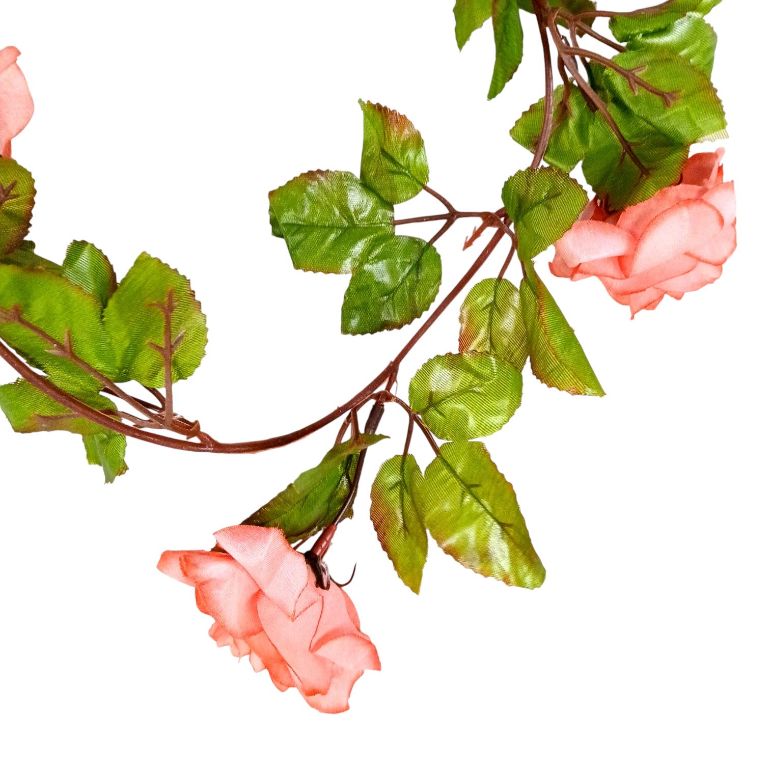 Hanging Artificial Flower Bunch for Home & Balcony | Faux Vine Flower for Wall, Pots & Stands | Decorative Artificial Flowers for Diwali, Festive Decor - 83 Inch - Apkamart #Color_Pink