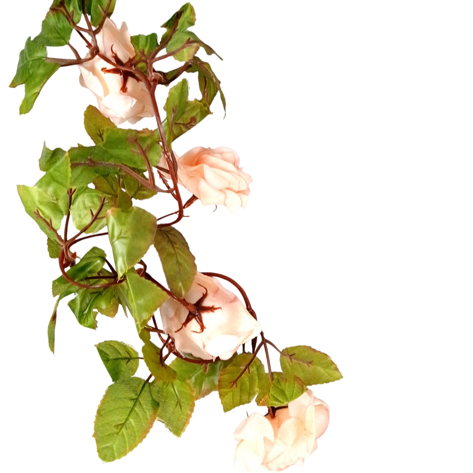 Artificial Hanging Flower Bunch | Faux Decorative Vine Flowers for Wall, Balcony & Pots | Perfect for Home, Office, Diwali Decoration & Housewarming Gifts - 83 Inch - Apkamart #Color_Pink