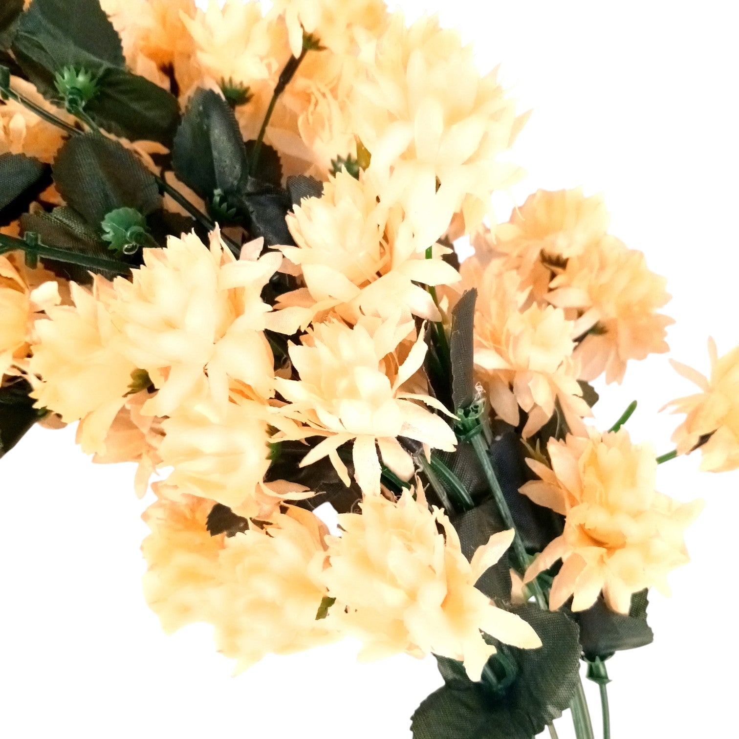 Artificial Hanging Flower for Home Decor | Decorative Wall Hanging | Balcony Garden Indoor Outdoor Decorative Hanging Plant for Living Room Bedroom Office - 37 Inch - Apkamart #Color_Orange