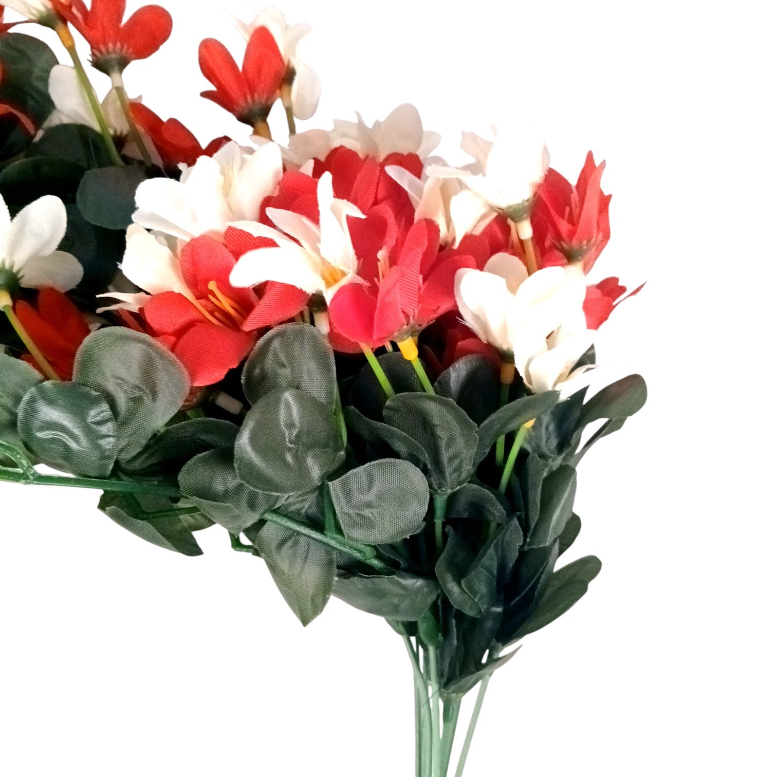 Artificial Hanging Flowers for Decoration | Flower Bunch for Wall, Door, Balcony | Decorative Hanging for Home Décor, Diwali Decoration & Gifting - 27 Inch - Apkamart #Color_Red