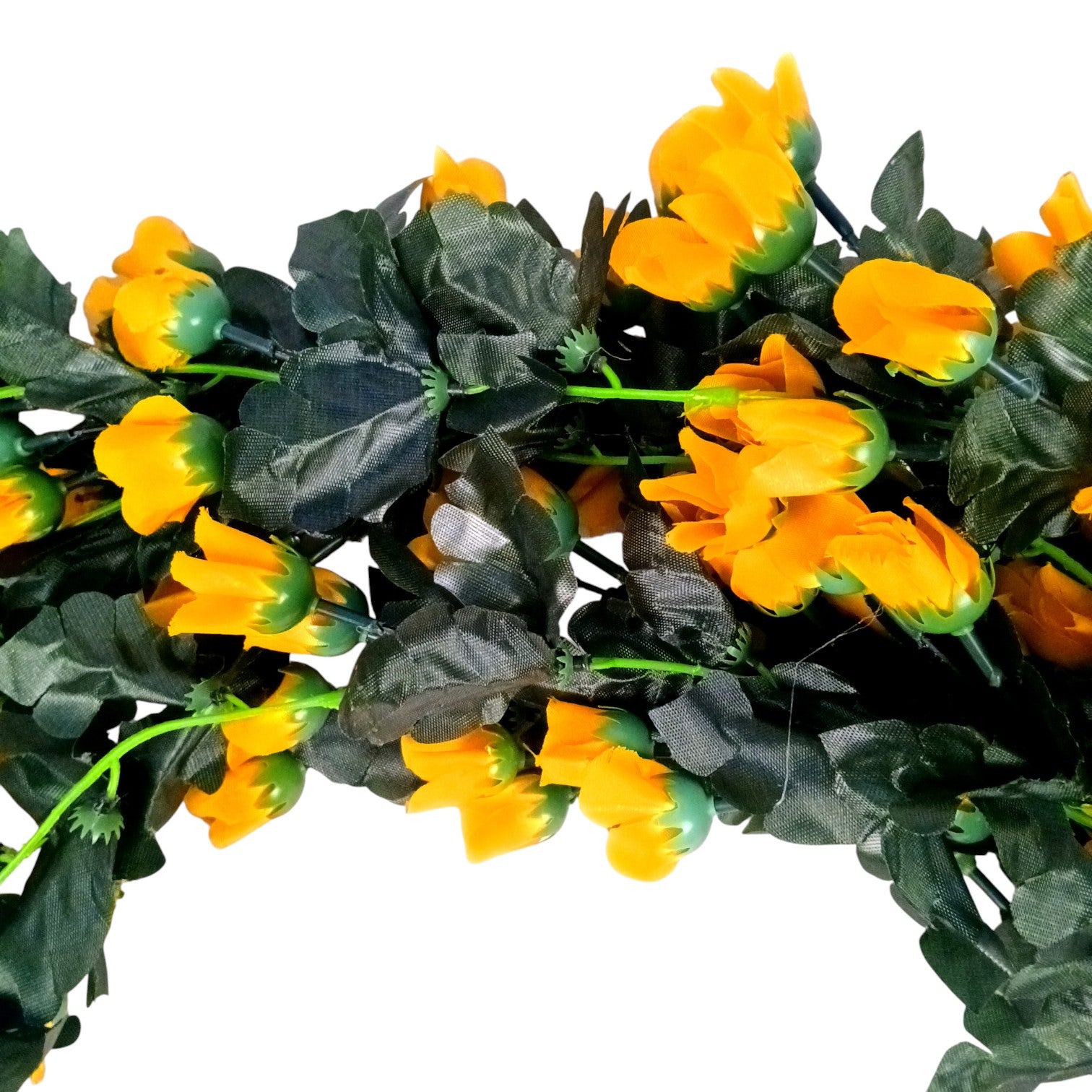 Artificial Hanging Flower for Home Decor | Realistic Hangings for Diwali Decor| Decorative Wall Hanging for Balcony, Garden, Living Room & Office - 31 Inch - Apkamart #Color_Yellow