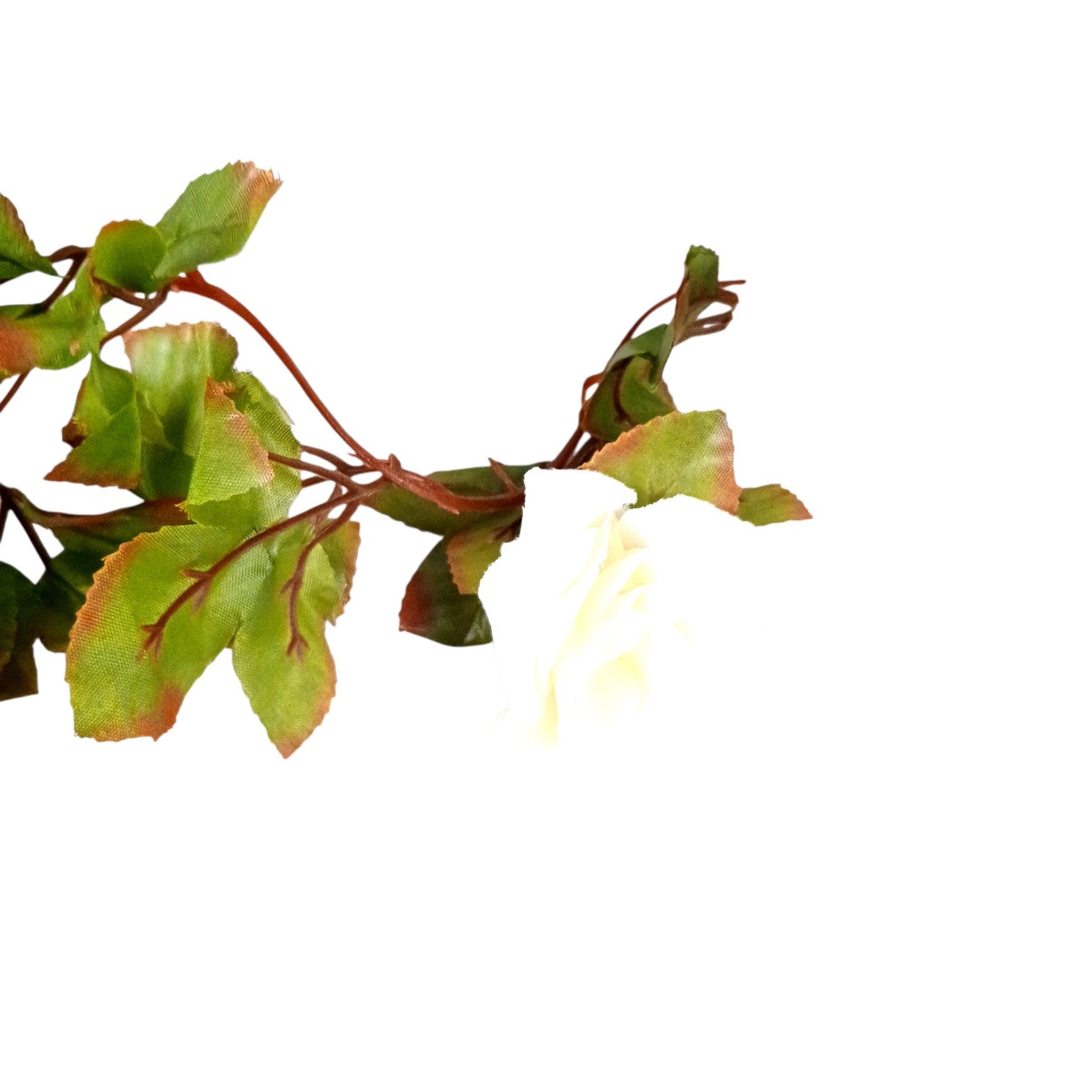 Artificial Hanging Flower Bunch | Faux Decorative Vine Flowers for Wall, Balcony & Pots | Perfect for Home, Office, Diwali Decoration & Housewarming Gifts - 83 Inch - Apkamart #Color_White