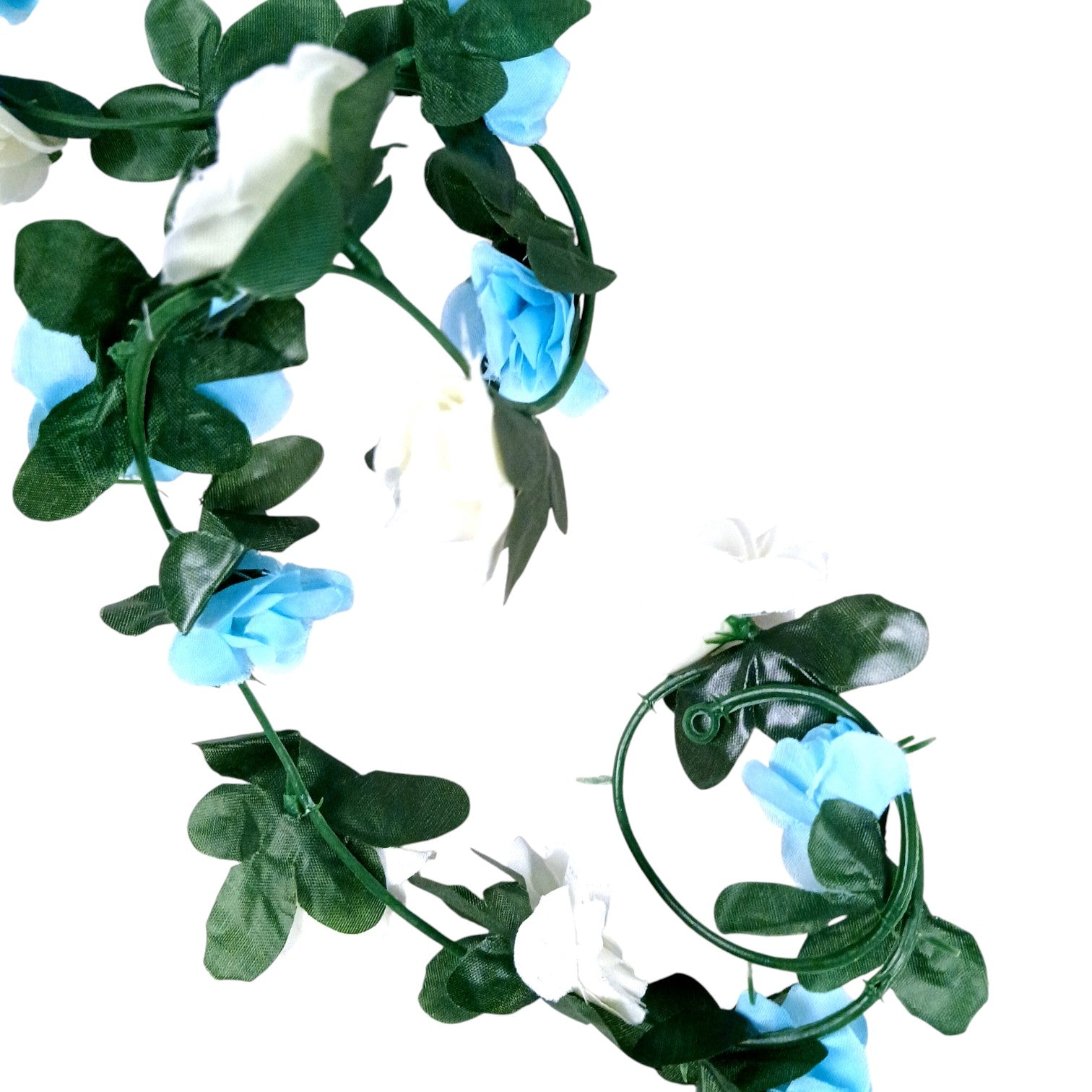 Artificial Flower Bunch for Home & Balcony Décor | Faux Decorative Flowers for Wall, Pot & Stands | Revolving Vine Bunch for Living Room - 90 Inch - Apkamart #Style_Pack Of 2