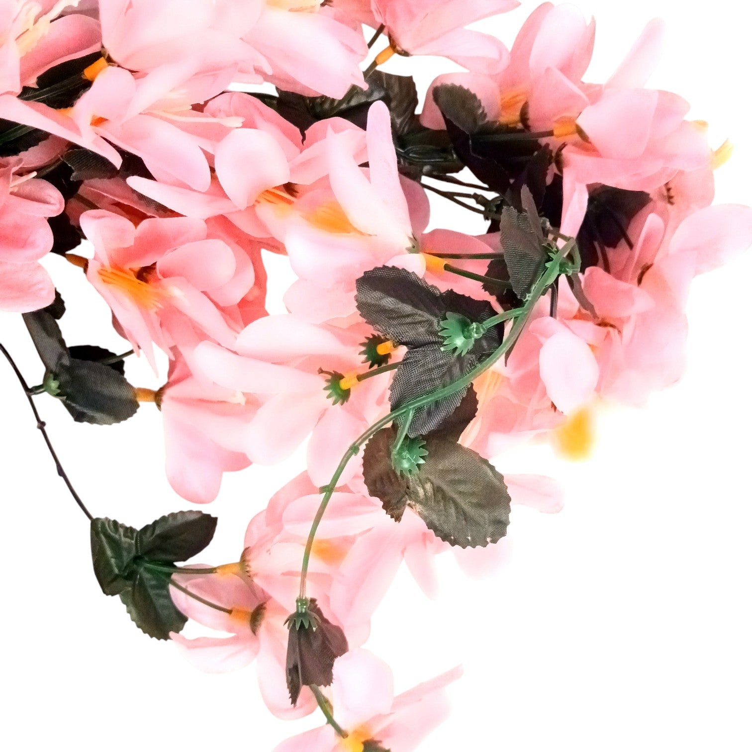 Artificial Hanging Flower for Home Decor | Realistic Hanging Flower | Decorative Wall Hanging Floral Bunch for Diwali Decor ,Balcony , Garden & Living Room Decor - 34 Inch - Apkamart #Color_Pink