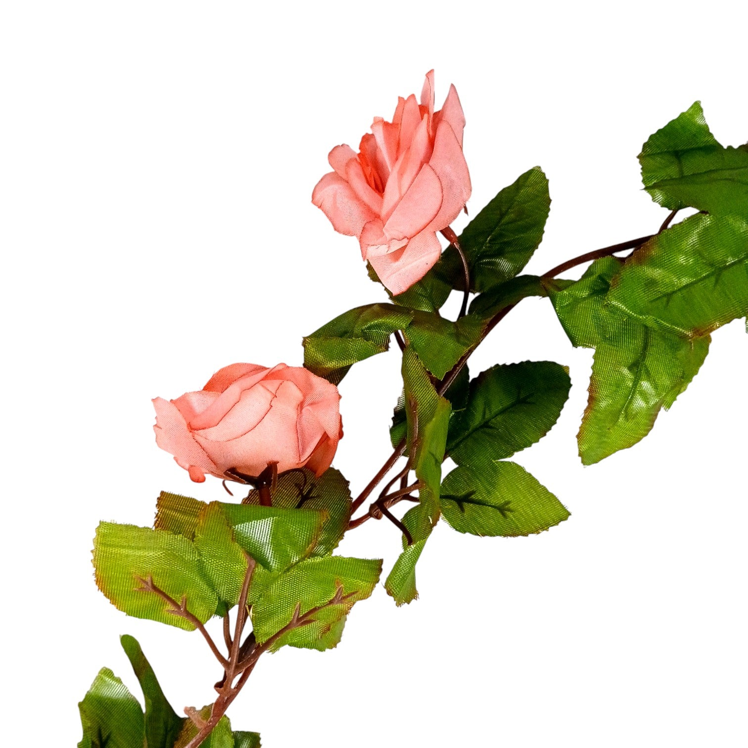 Hanging Artificial Flower Bunch for Home & Balcony | Faux Vine Flower for Wall, Pots & Stands | Decorative Artificial Flowers for Diwali, Festive Decor - 83 Inch - Apkamart #Color_Pink