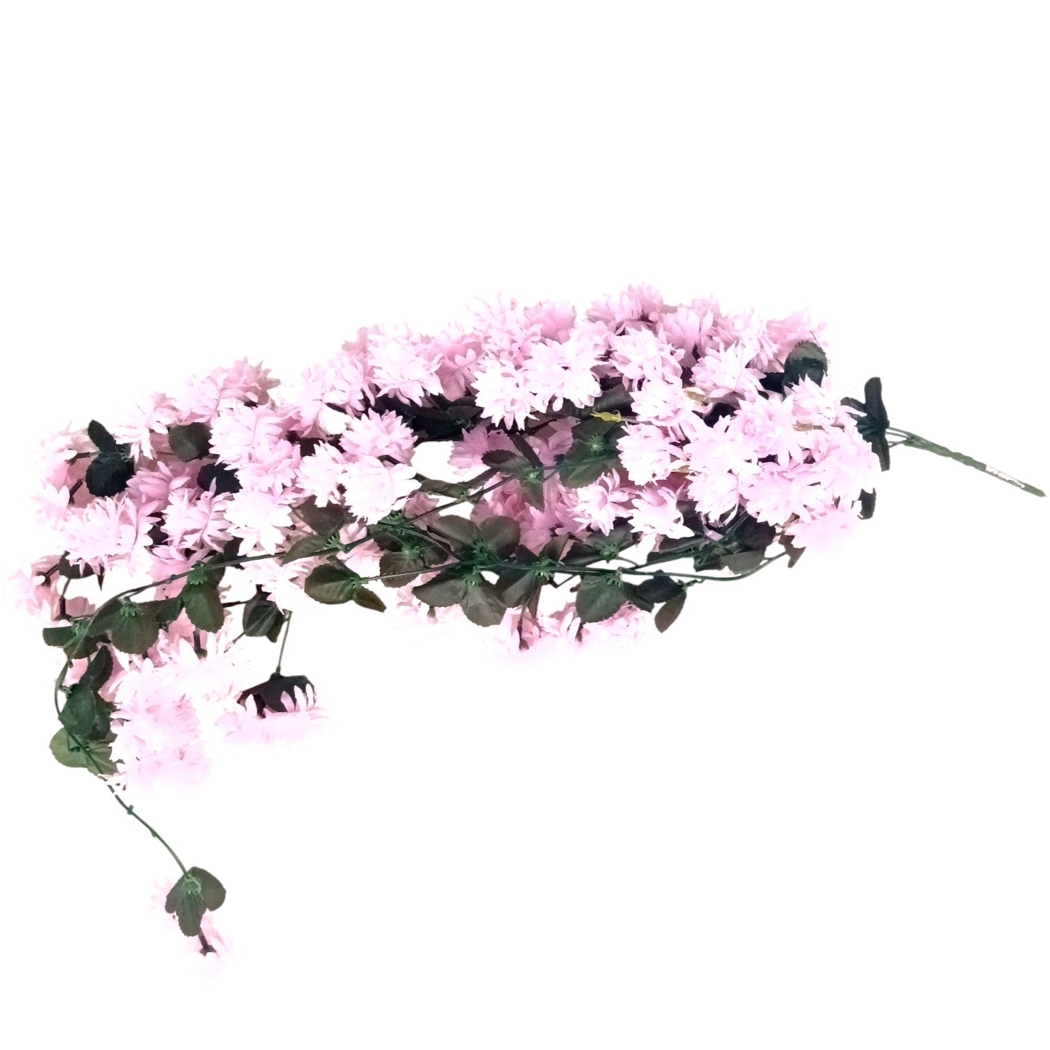 Artificial Hanging Flower for Home Decor | Decorative Wall Hanging | Balcony Garden Indoor Outdoor Decorative Hanging Plant for Living Room Bedroom Office - 37 Inch - Apkamart #Color_Pink