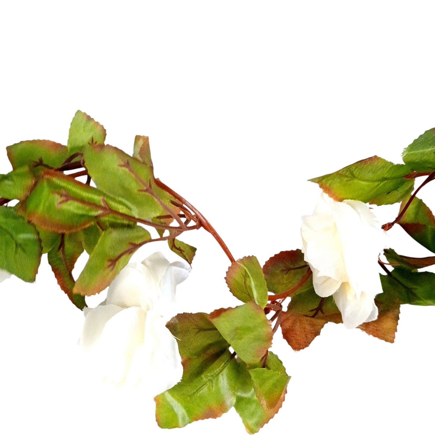 Artificial Hanging Flower Bunch | Faux Decorative Vine Flowers for Wall, Balcony & Pots | Perfect for Home, Office, Diwali Decoration & Housewarming Gifts - 83 Inch - Apkamart #Color_White