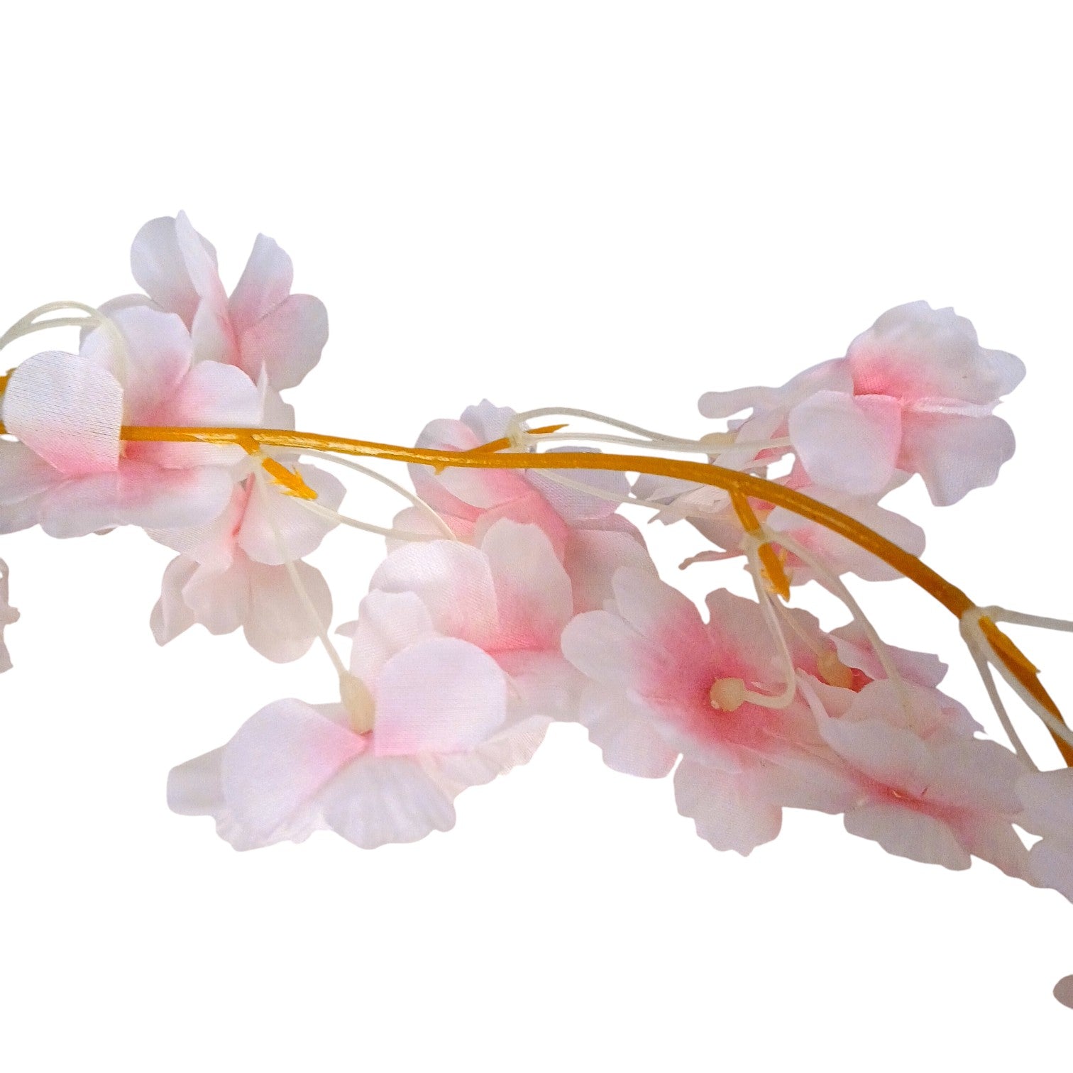 Artificial Hanging Flowers for Wall & Balcony | Faux Decorative Flower Bunch with Vine & Leaf | Perfect for Home Decor, Festive Styling & Housewarming Gifts - 68 Inch - Apkamart #Color_Pink