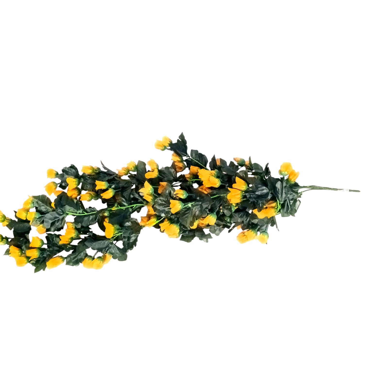 Artificial Hanging Flower for Home Decor | Realistic Hangings for Diwali Decor| Decorative Wall Hanging for Balcony, Garden, Living Room & Office - 31 Inch - Apkamart #Color_Yellow