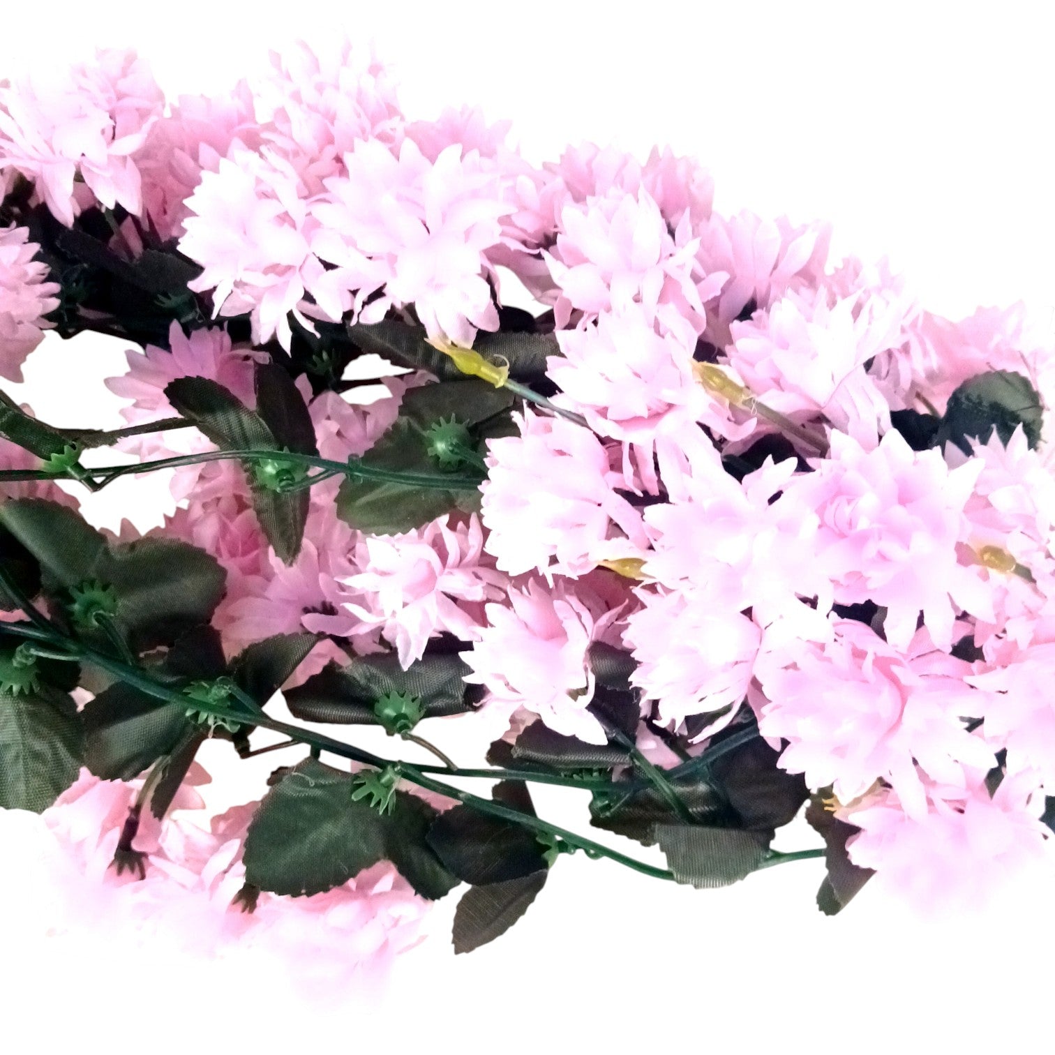 Artificial Hanging Flower for Home Decor | Decorative Wall Hanging | Balcony Garden Indoor Outdoor Decorative Hanging Plant for Living Room Bedroom Office - 37 Inch - Apkamart #Color_Pink