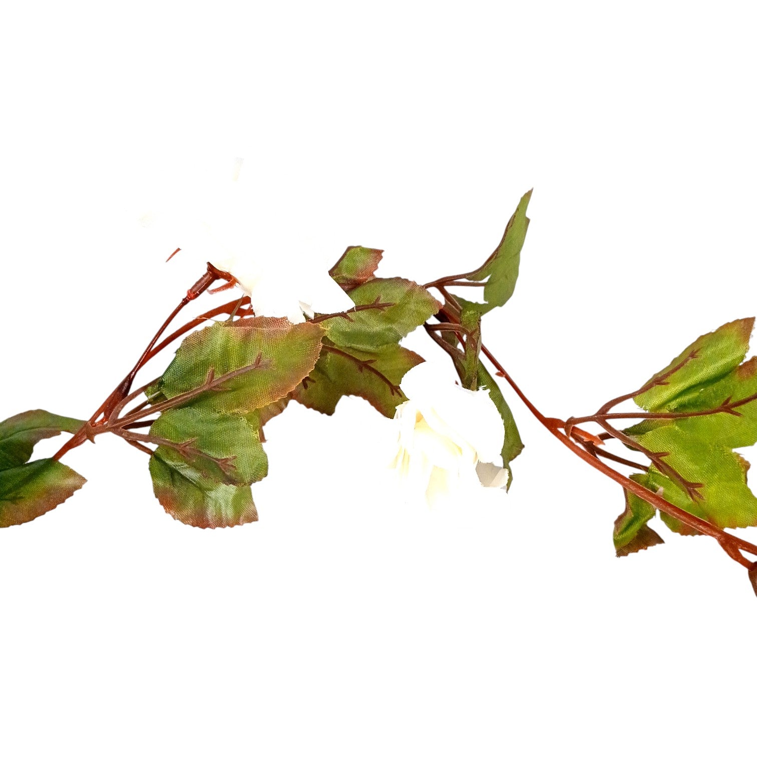 Artificial Hanging Flower Bunch | Faux Decorative Vine Flowers for Wall, Balcony & Pots | Perfect for Home, Office, Diwali Decoration & Housewarming Gifts - 83 Inch - Apkamart #Color_White