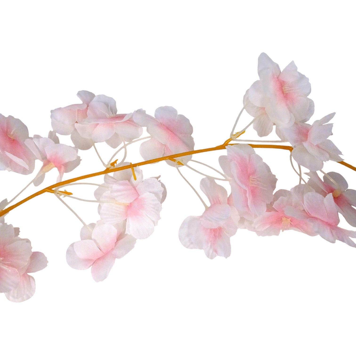 Artificial Hanging Flowers for Wall & Balcony | Faux Decorative Flower Bunch with Vine & Leaf | Perfect for Home Decor, Festive Styling & Housewarming Gifts - 68 Inch - Apkamart #Color_Pink