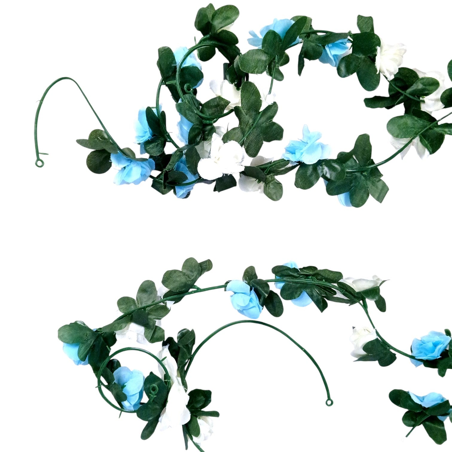 Artificial Flower Bunch for Home & Balcony Décor | Faux Decorative Flowers for Wall, Pot & Stands | Revolving Vine Bunch for Living Room - 90 Inch - Apkamart #Style_Pack Of 4