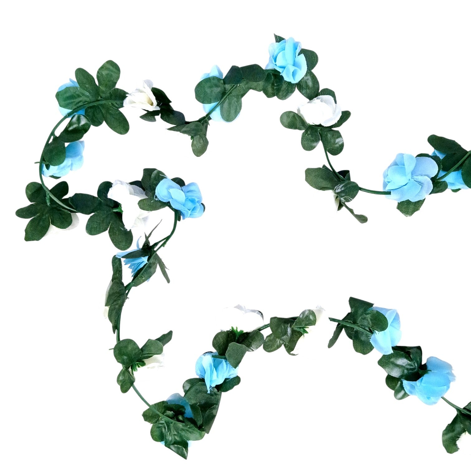 Artificial Flower Bunch for Home & Balcony Décor | Faux Decorative Flowers for Wall, Pot & Stands | Revolving Vine Bunch for Living Room - 90 Inch - Apkamart #Style_Pack Of 2