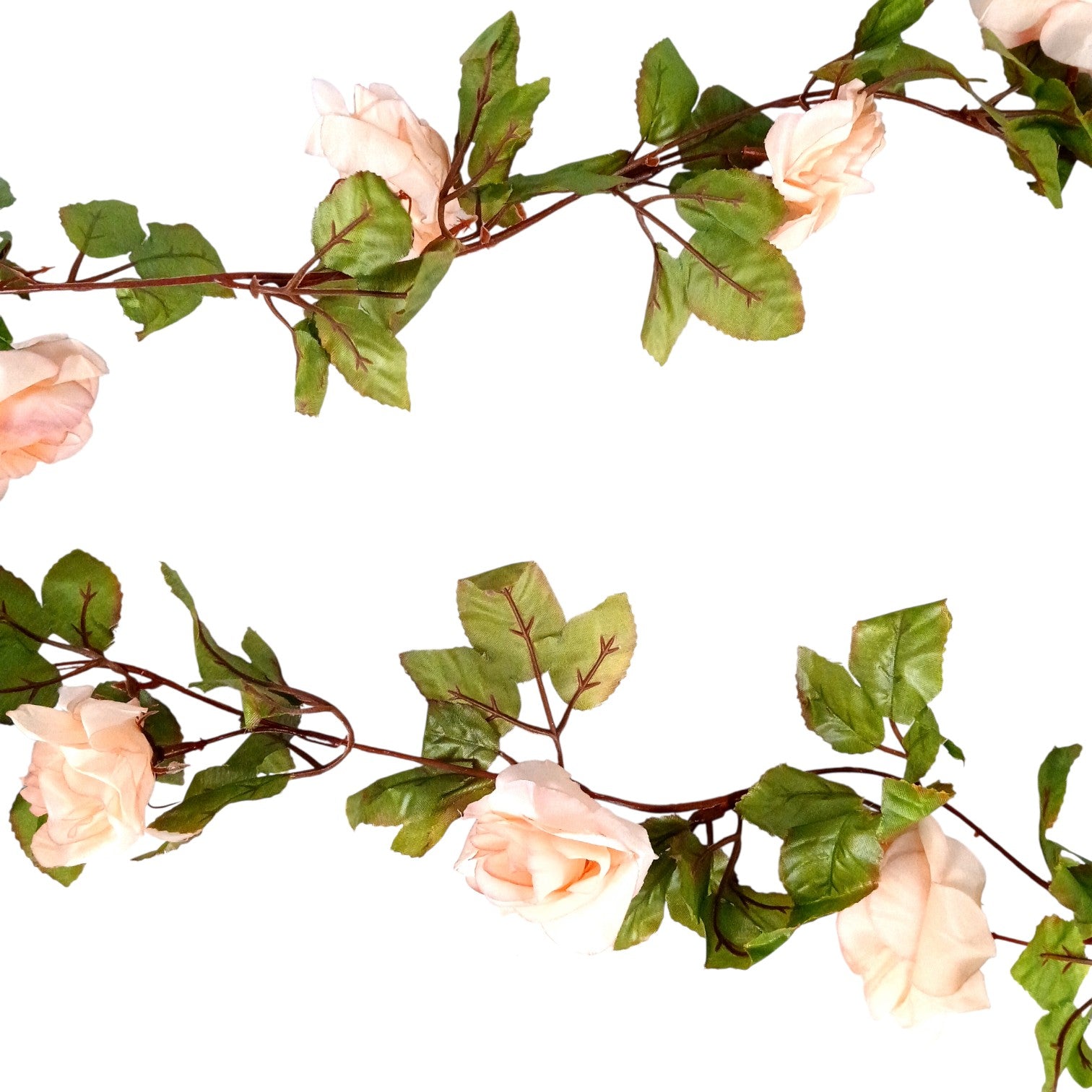 Artificial Hanging Flower Bunch | Faux Decorative Vine Flowers for Wall, Balcony & Pots | Perfect for Home, Office, Diwali Decoration & Housewarming Gifts - 83 Inch - Apkamart #Color_Pink