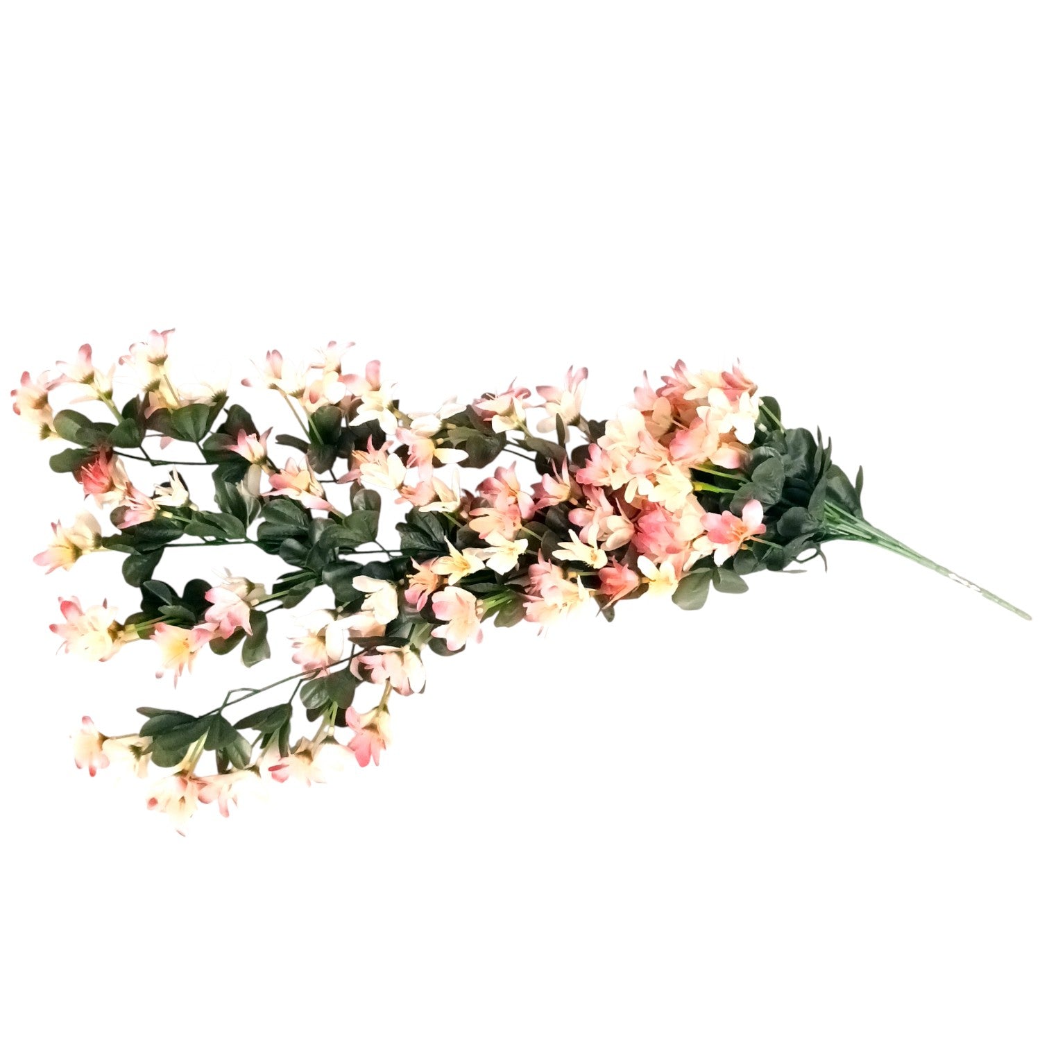 Artificial Hanging Flowers for Decoration | Flower Bunch for Wall, Door, Balcony | Decorative Hanging for Home Décor, Diwali Decoration & Gifting - 27 Inch - Apkamart #Color_Pink