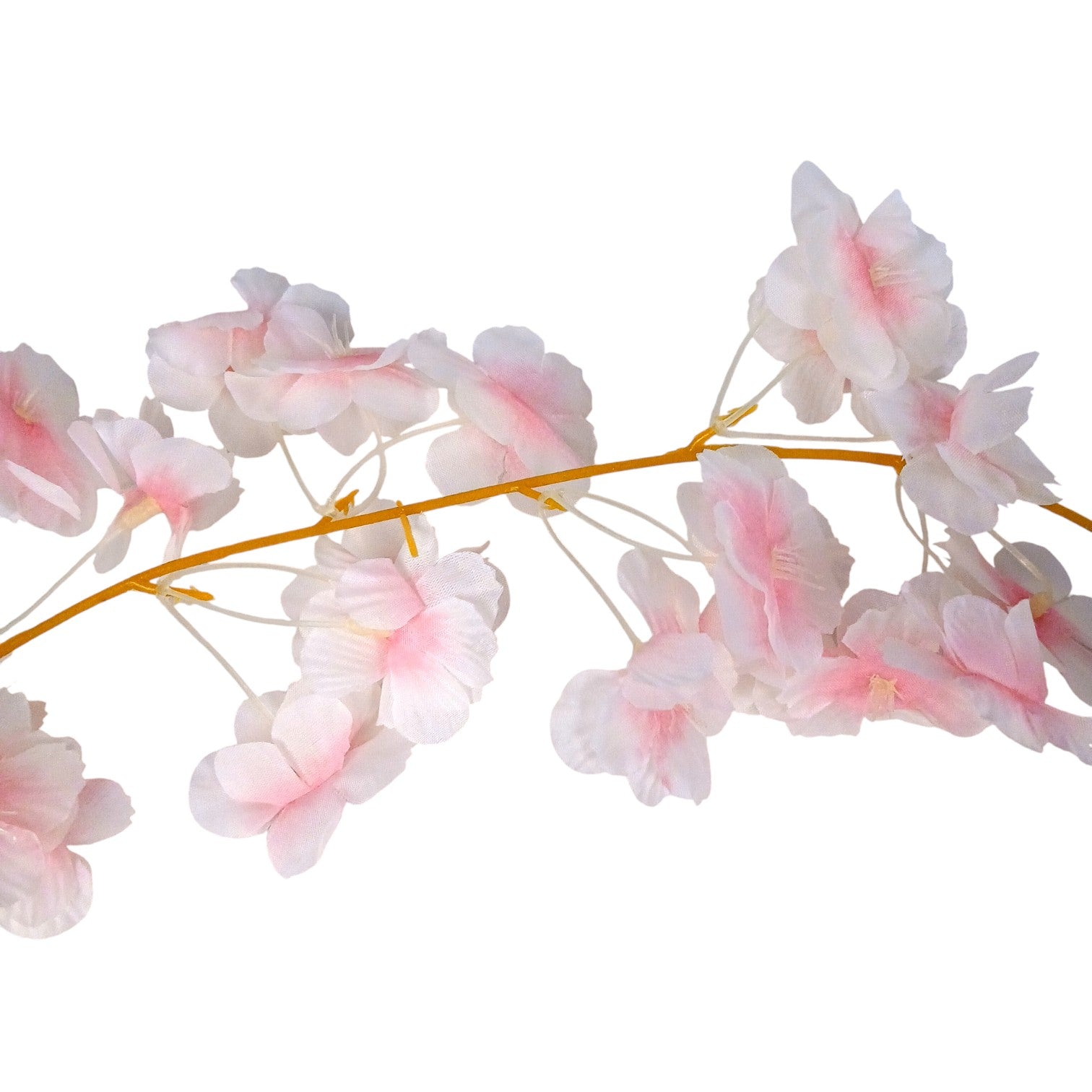 Artificial Hanging Flowers for Wall & Balcony | Faux Decorative Flower Bunch with Vine & Leaf | Perfect for Home Decor, Festive Styling & Housewarming Gifts - 68 Inch - Apkamart #Color_Pink