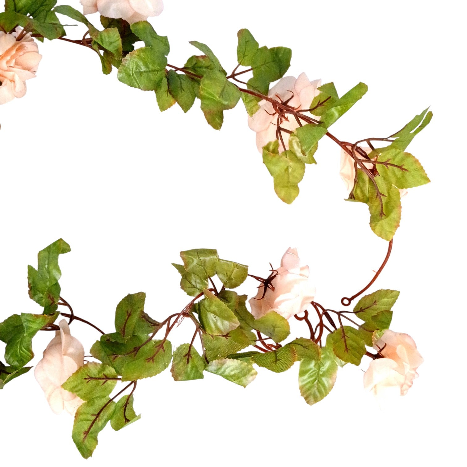 Artificial Hanging Flower Bunch | Faux Decorative Vine Flowers for Wall, Balcony & Pots | Perfect for Home, Office, Diwali Decoration & Housewarming Gifts - 83 Inch - Apkamart #Color_Pink