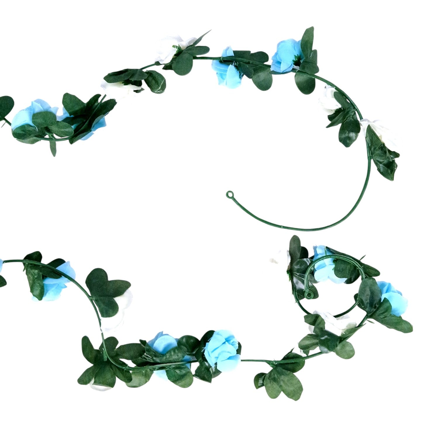 Artificial Flower Bunch for Home & Balcony Décor | Faux Decorative Flowers for Wall, Pot & Stands | Revolving Vine Bunch for Living Room - 90 Inch - Apkamart #Style_Pack Of 2