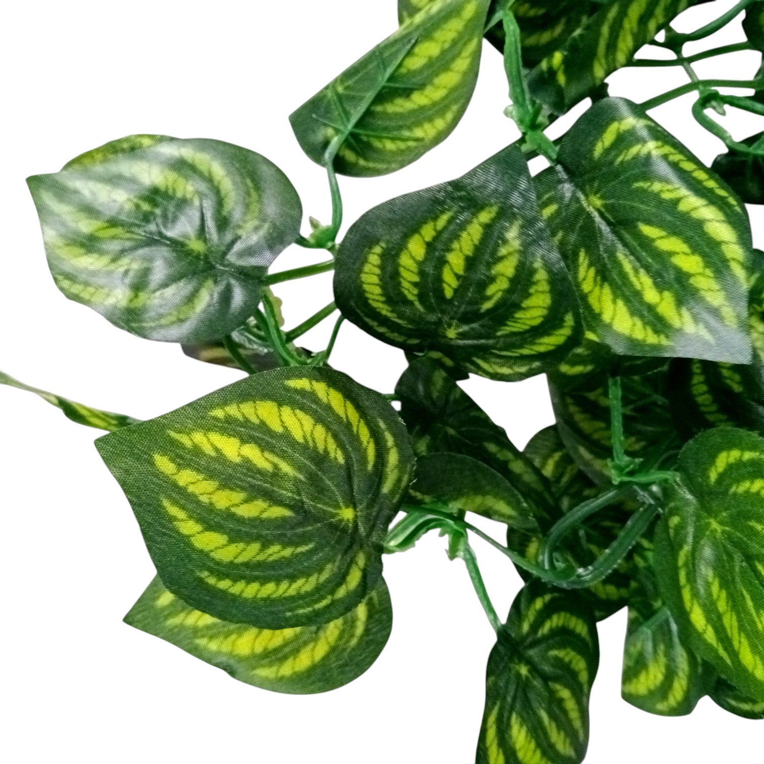 Artificial Leaf Hanging Vine | Faux Leaf Garland & Creeper Decoration for Door Bandhanwar, Balcony, Temple & Party | Green Plant Bush Vine for Indoor Outdoor Home Garden Diwali Decor - 87 Inch - Apkamart #Style_Design 2