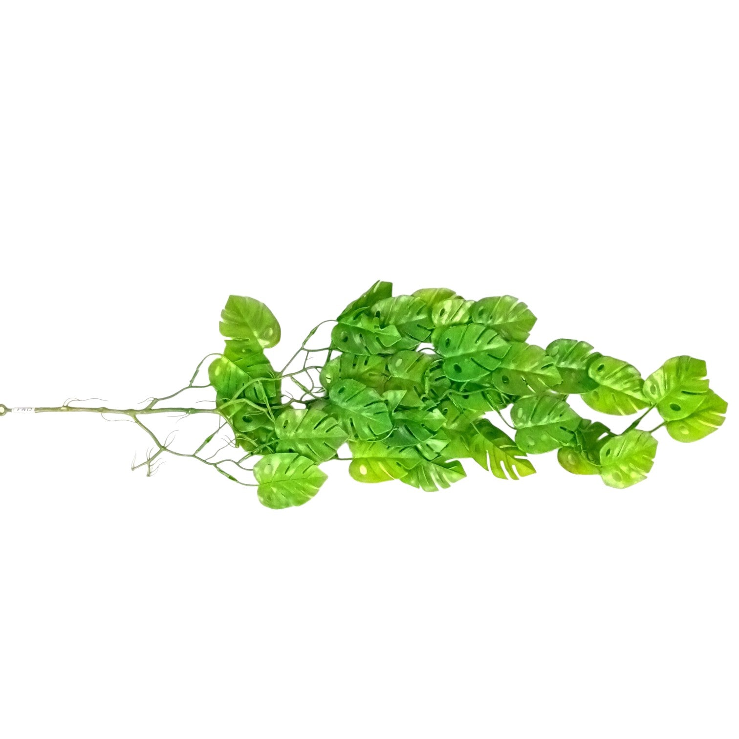 Artificial Hanging Leaf Bunch | Faux Leaf Garland Plant Bush for Creeper Decoration | Decorative Hanging Vine for Door, Balcony, Temple & Diwali Decor - 35 Inch - Apkamart #Style_Design 2