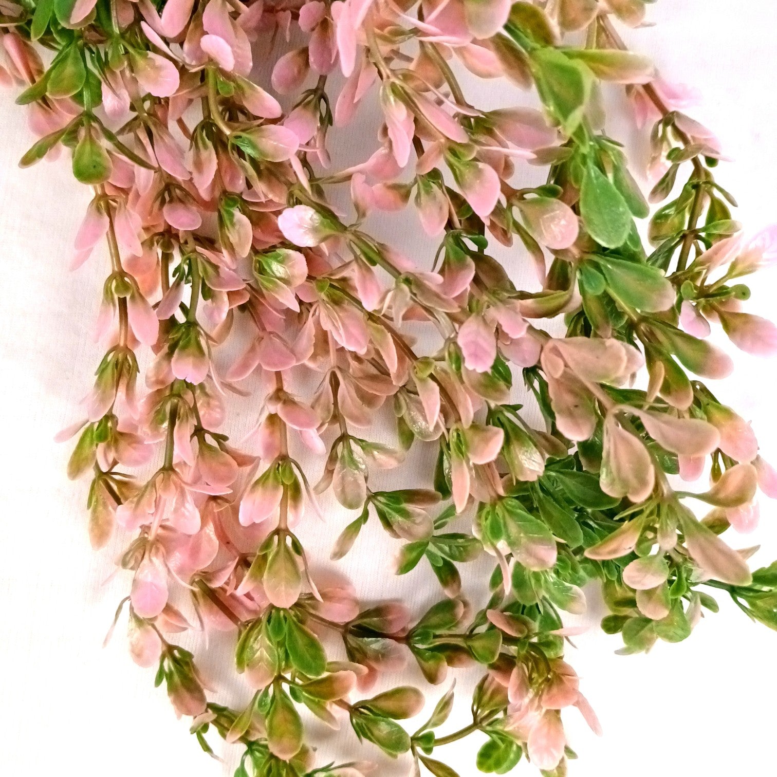 Artificial Hanging Vine | Green & Yellow Faux Leaf Garland Green Plant Bush for Creeper Decoration | Decorative Vine for Door, Temple, Diwali Decor & Home Decoration - 33 Inch - Apkamart #Style_Design 2