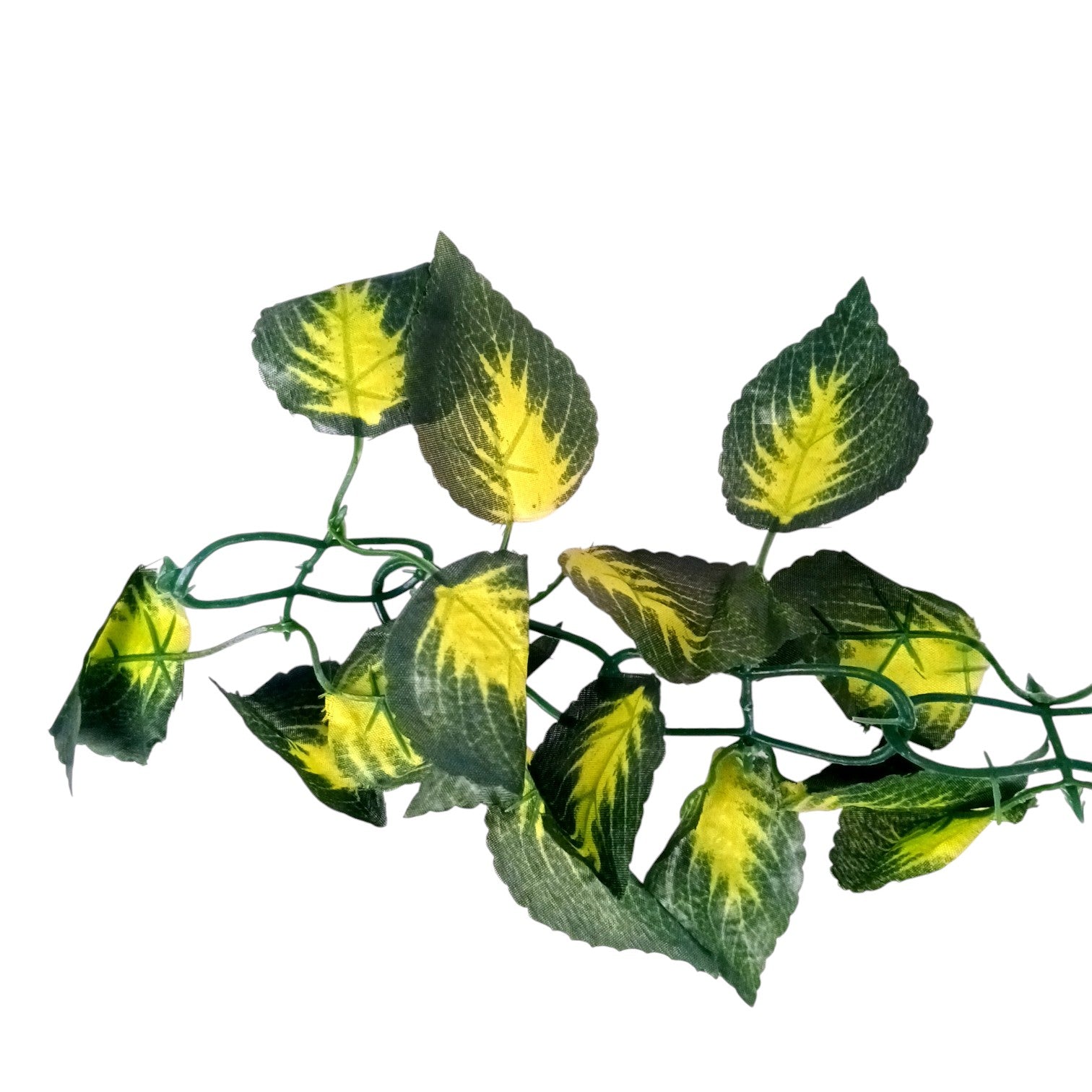 Artificial Leaf Hanging Bail | Decorative Hanging Plant for Home, Balcony, Temple, Door Bandhanwar & Party Decor | Reusable Faux Leaf Garland for Indoor Outdoor Decoration - 87 Inch - Apkamart #Style_Design 2