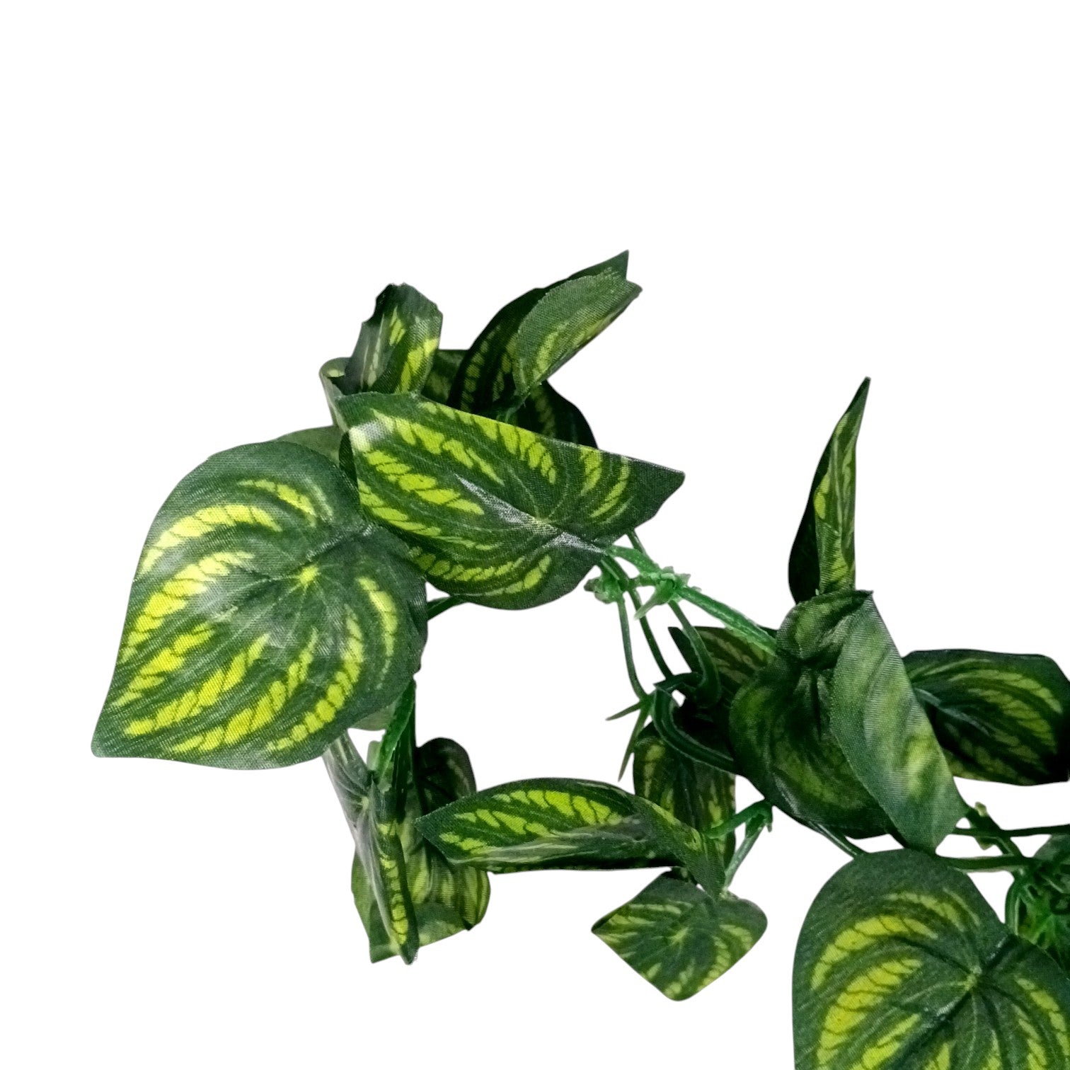 Artificial Leaf Hanging Vine | Faux Leaf Garland & Creeper Decoration for Door Bandhanwar, Balcony, Temple & Party | Green Plant Bush Vine for Indoor Outdoor Home Garden Diwali Decor - 87 Inch - Apkamart #Style_Design 2