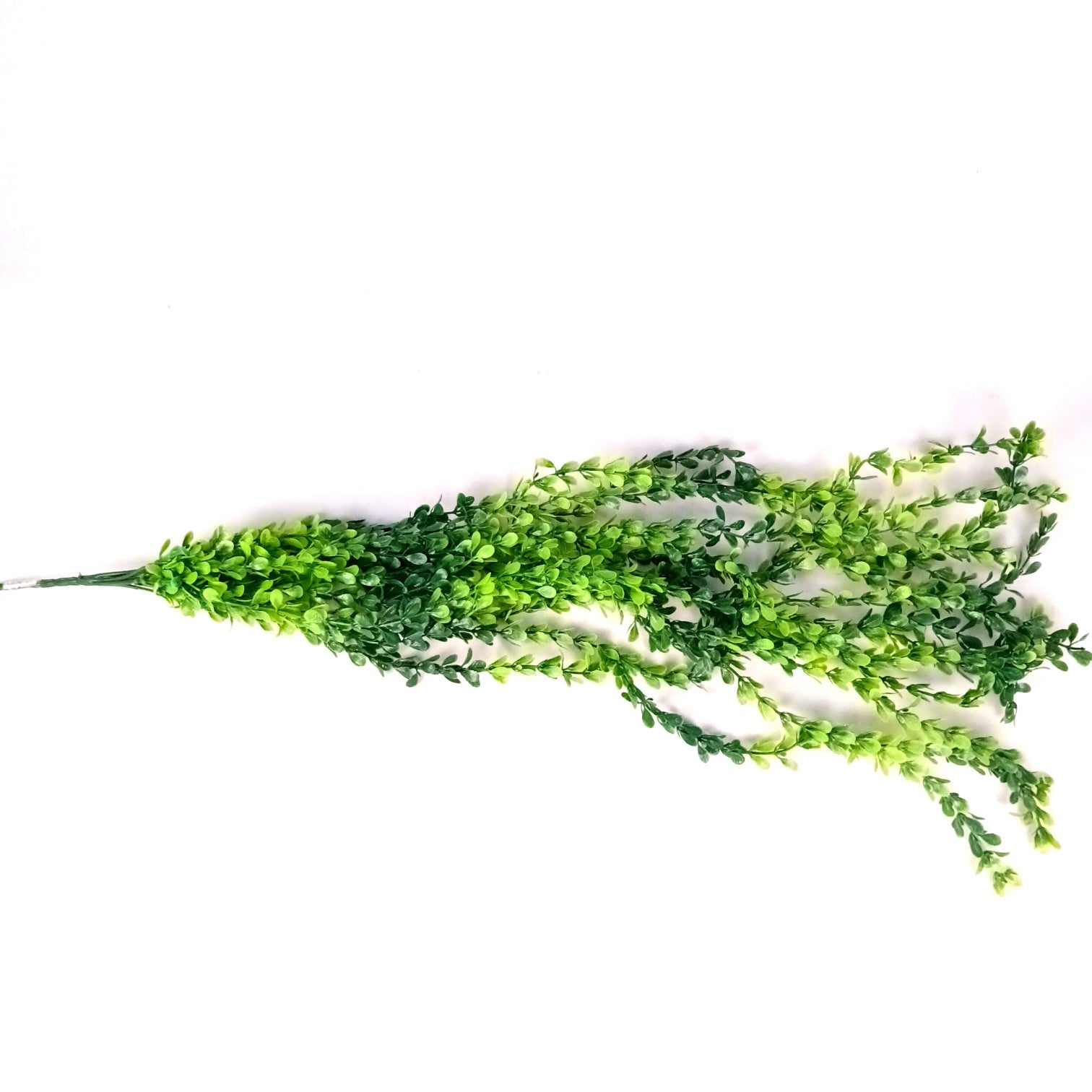 Artificial Hanging Vine | Green & Yellow Faux Leaf Garland Green Plant Bush for Creeper Decoration | Decorative Vine for Door, Temple, Diwali Decor & Home Decoration - 33 Inch - Apkamart #Style_Design 1