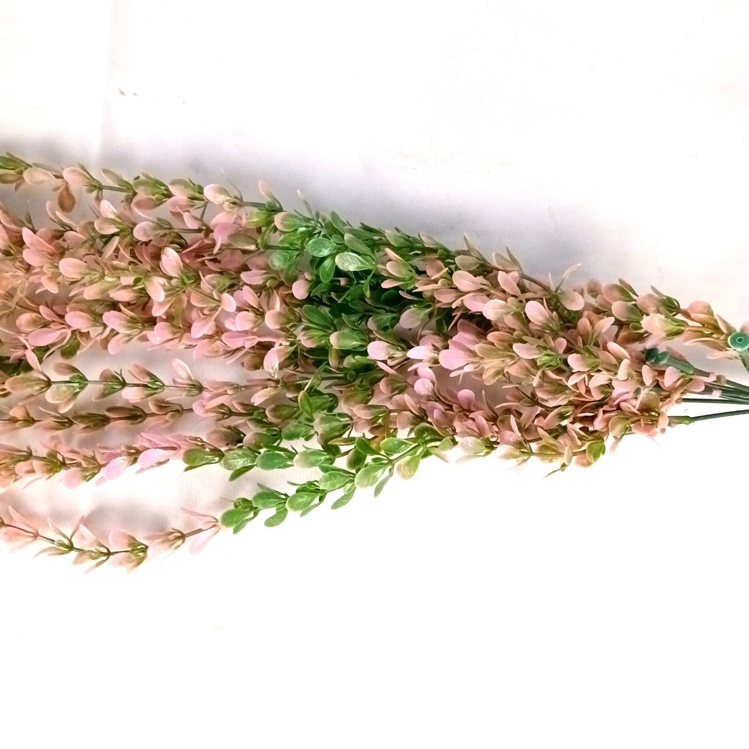 Artificial Hanging Vine | Green & Yellow Faux Leaf Garland Green Plant Bush for Creeper Decoration | Decorative Vine for Door, Temple, Diwali Decor & Home Decoration - 33 Inch - Apkamart #Style_Design 2