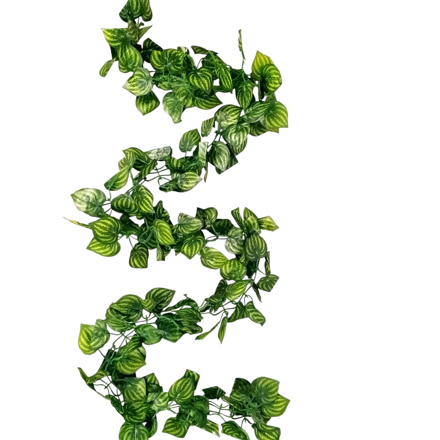 Artificial Leaf Hanging Vine | Faux Leaf Garland & Creeper Decoration for Door Bandhanwar, Balcony, Temple & Party | Green Plant Bush Vine for Indoor Outdoor Home Garden Diwali Decor - 87 Inch - Apkamart #Style_Design 2