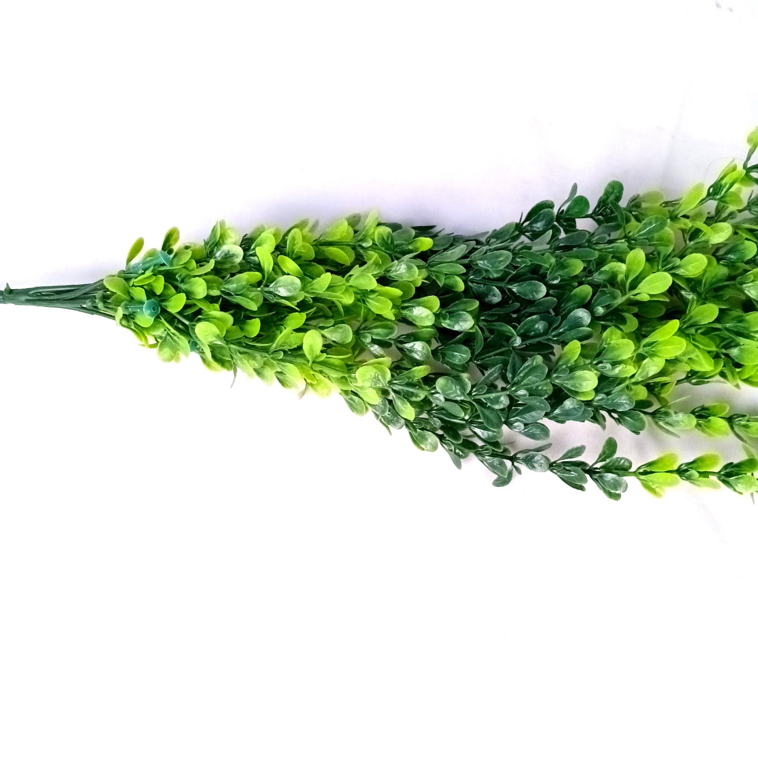 Artificial Hanging Vine | Green & Yellow Faux Leaf Garland Green Plant Bush for Creeper Decoration | Decorative Vine for Door, Temple, Diwali Decor & Home Decoration - 33 Inch - Apkamart #Style_Design 1