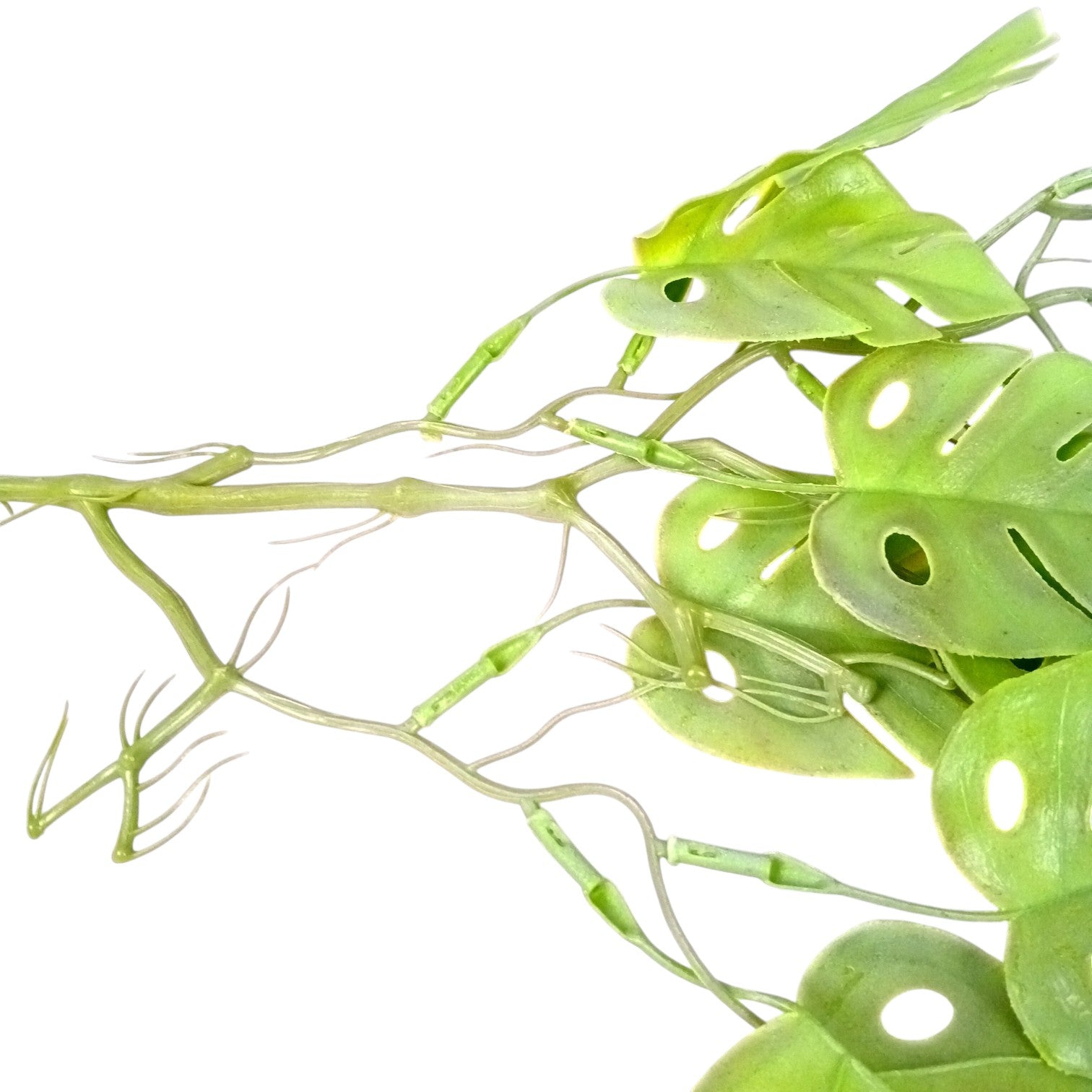 Artificial Hanging Leaf Bunch | Faux Leaf Garland Plant Bush for Creeper Decoration | Decorative Hanging Vine for Door, Balcony, Temple & Diwali Decor - 35 Inch - Apkamart #Style_Design 3