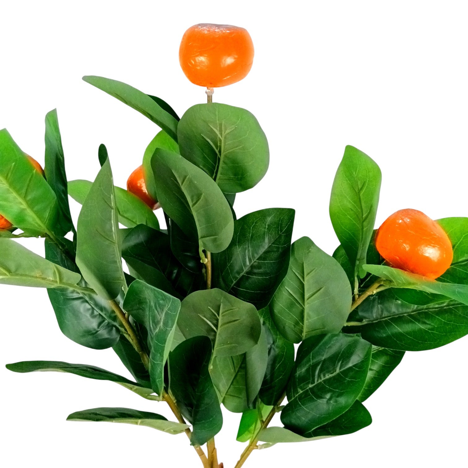 Artificial Leaf Tree | Faux Leaf Vine Plant for Home & Office | Decorative Indoor Potted Green Plant for Living Room Balcony Tabletop Diwali Decor Gifting - 36 Inch