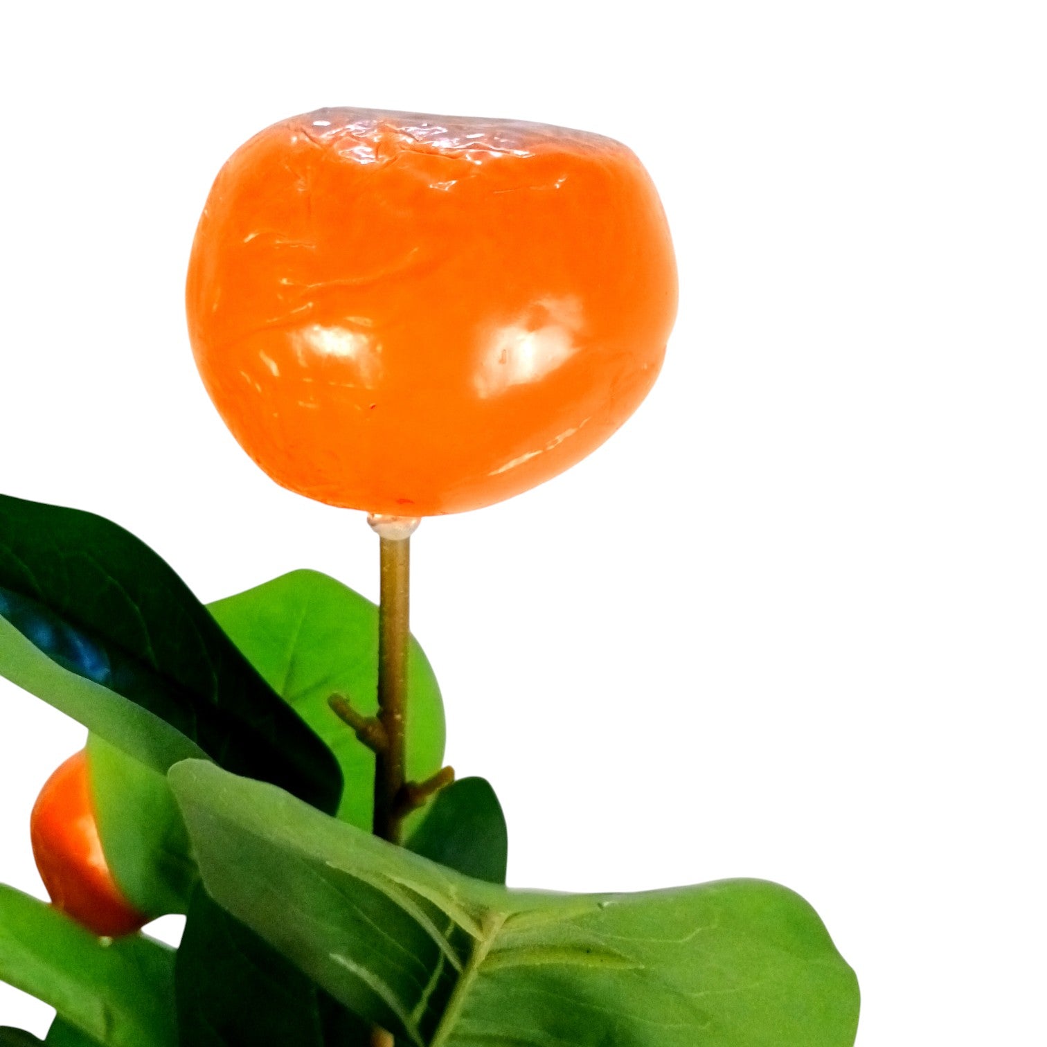 Artificial Leaf Tree | Faux Leaf Vine Plant for Home & Office | Decorative Indoor Potted Green Plant for Living Room Balcony Tabletop Diwali Decor Gifting - 36 Inch