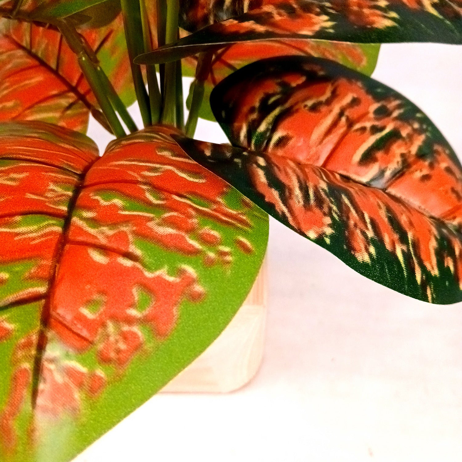 Artificial Plant with Pot | Fake Faux Indoor Potted Money Plant - for Home Décor, Living Room, Office Decoration -10 Inch - Apkamart #Style_Design 1