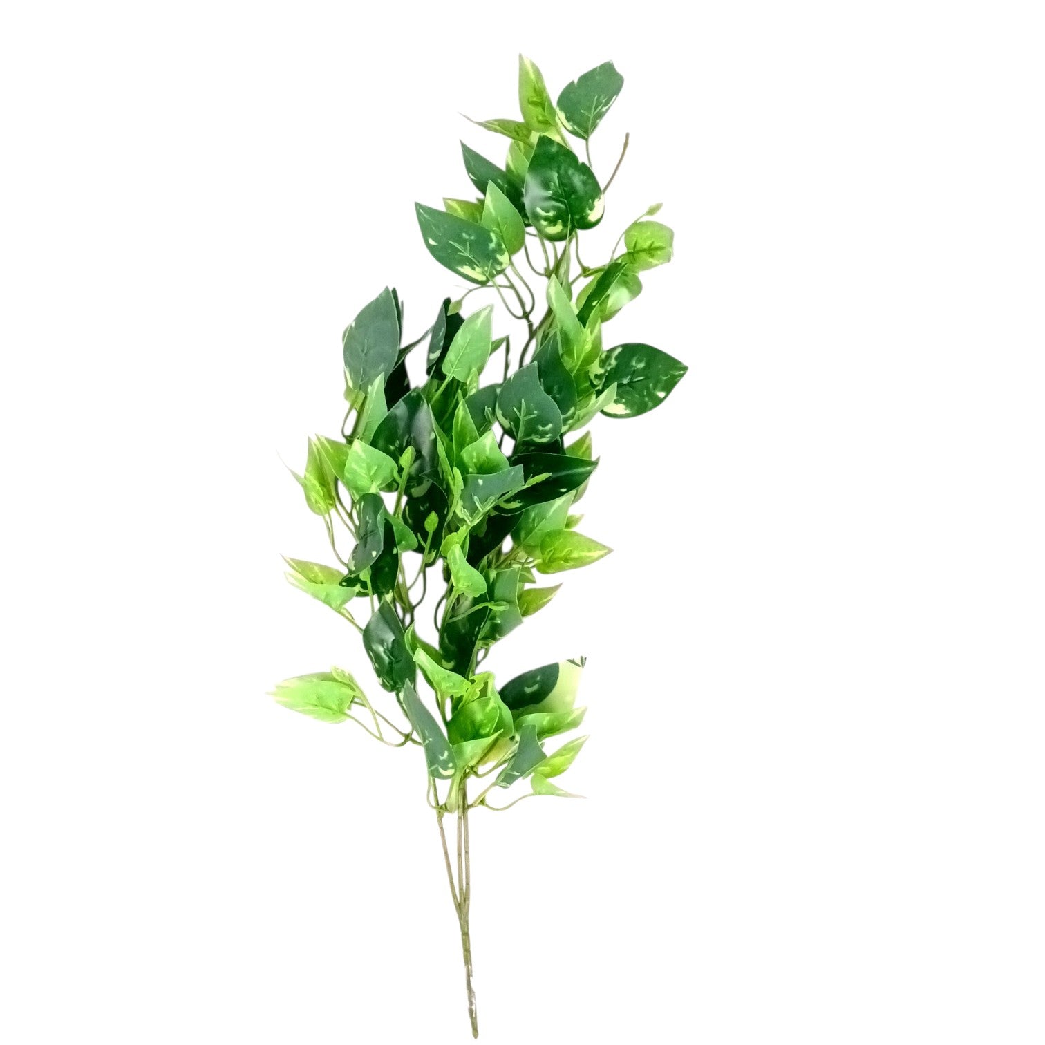 Artificial Leaf Bunch | Faux Vine Plant for Home, Balcony & Tabletop Decor | Realistic Indoor Greenery for Living Room, Office, Festive Decoration & Gifting - 16 Inch - Apkamart #Style_Design 1