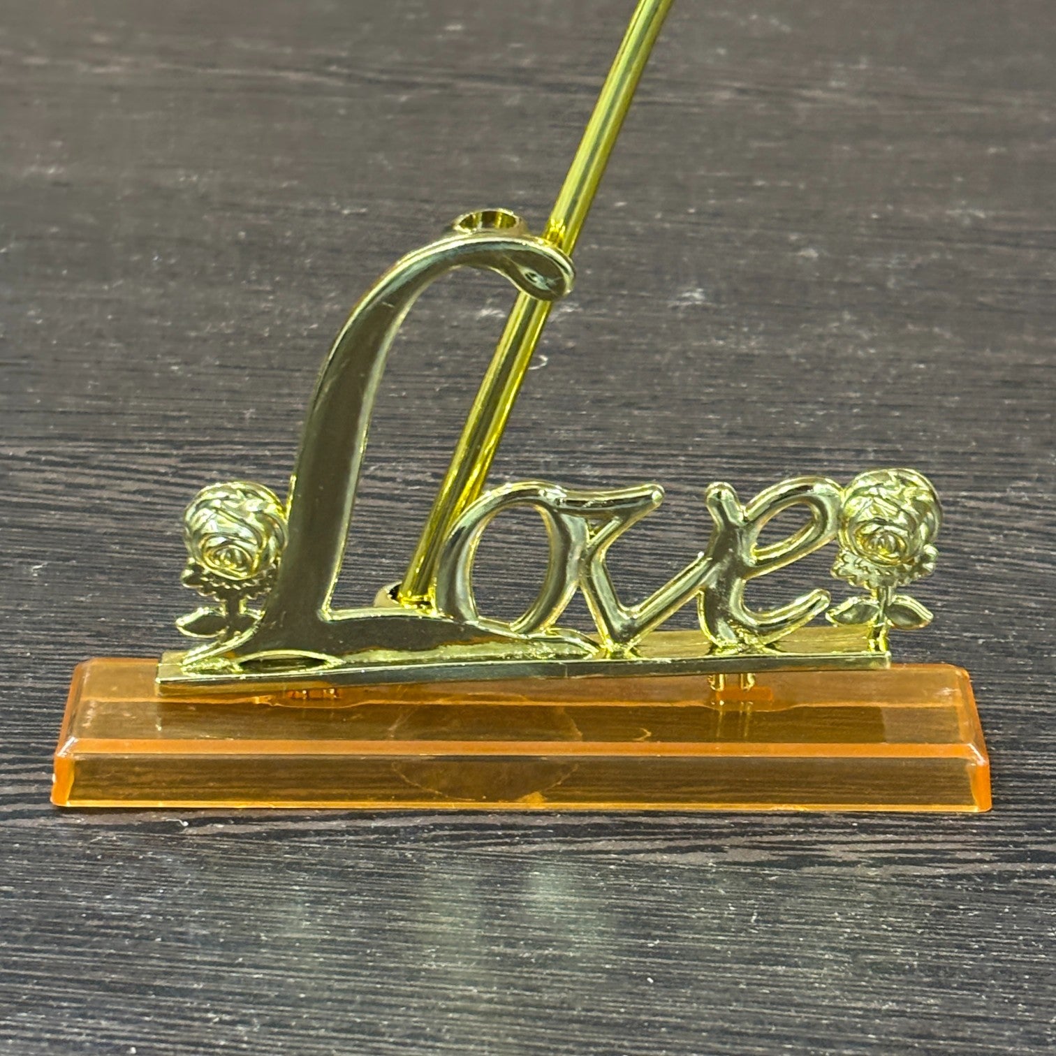 Artificial Golden Rose Flower | Valentine Gift for Girlfriend, Wife & Loved Ones | Decorative Golden Metal Rose for Anniversary, Birthday & Romantic Gift - 10 Inch - Apkamart