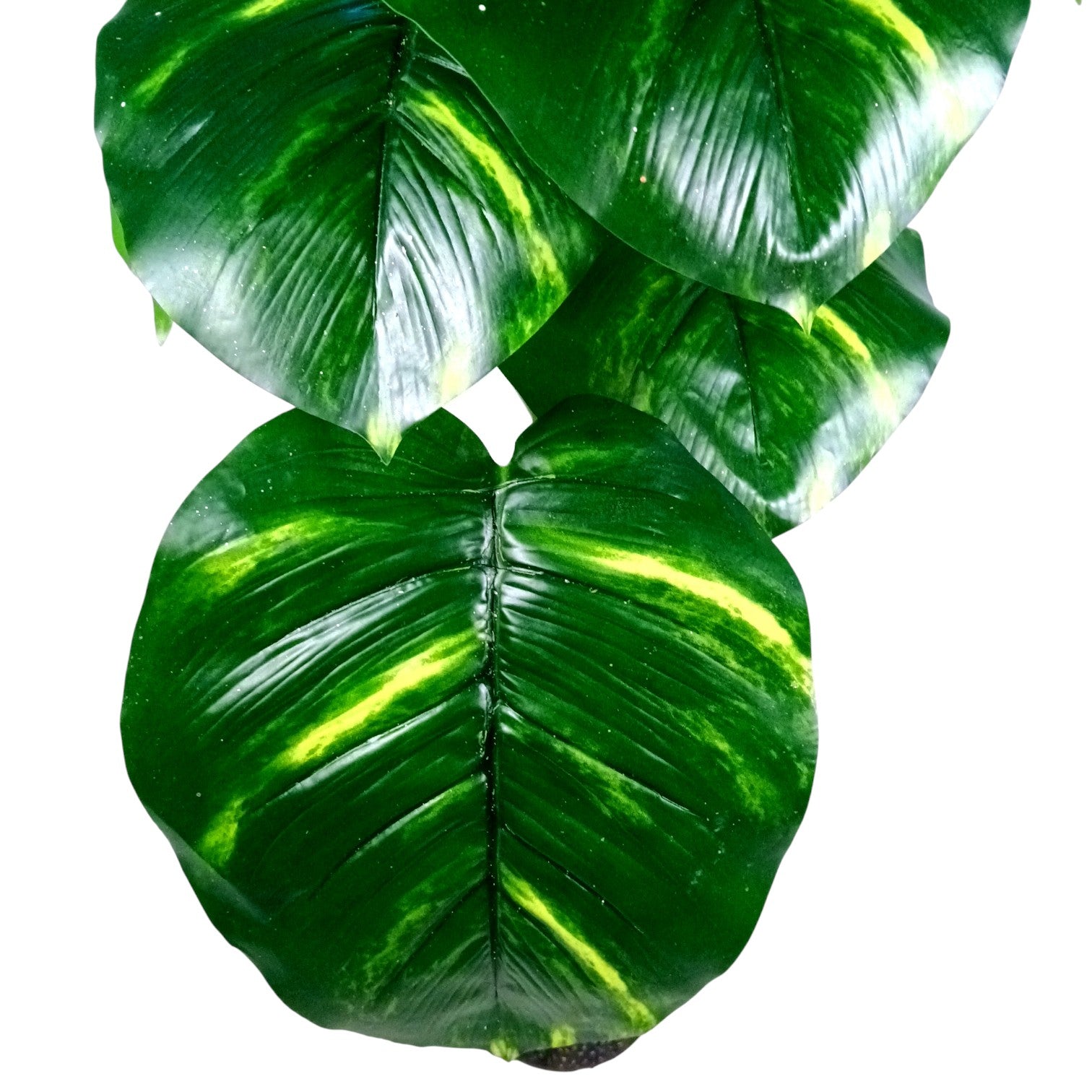 Artificial Leaves Tree for Home & Office Decor | Faux Plant | Artificial Leaf Vine Tree for Balcony, Living Room, Indoor Plant, Festive & Diwali Decoration - 35 Inch