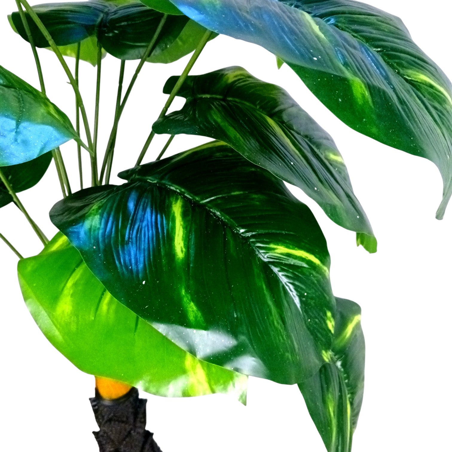 Artificial Leaves Tree for Home & Office Decor | Faux Plant | Artificial Leaf Vine Tree for Balcony, Living Room, Indoor Plant, Festive & Diwali Decoration - 35 Inch