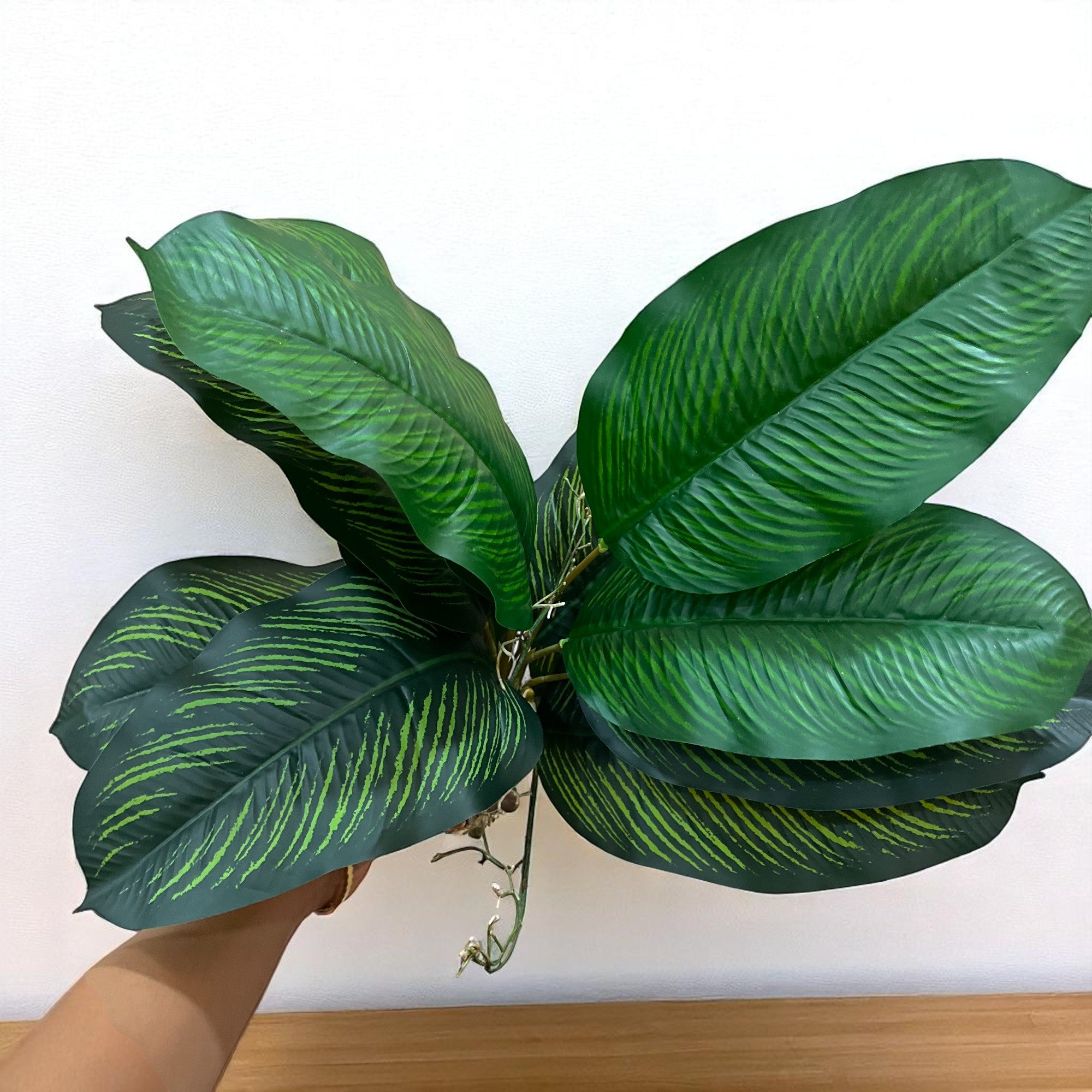 Artificial Plant With Pot | Artificial Money Bonsai Plant - For Vase, Pot, Home, Bedroom, Balcony, Office Corner, Living Room - 17 Inch - Apkamart