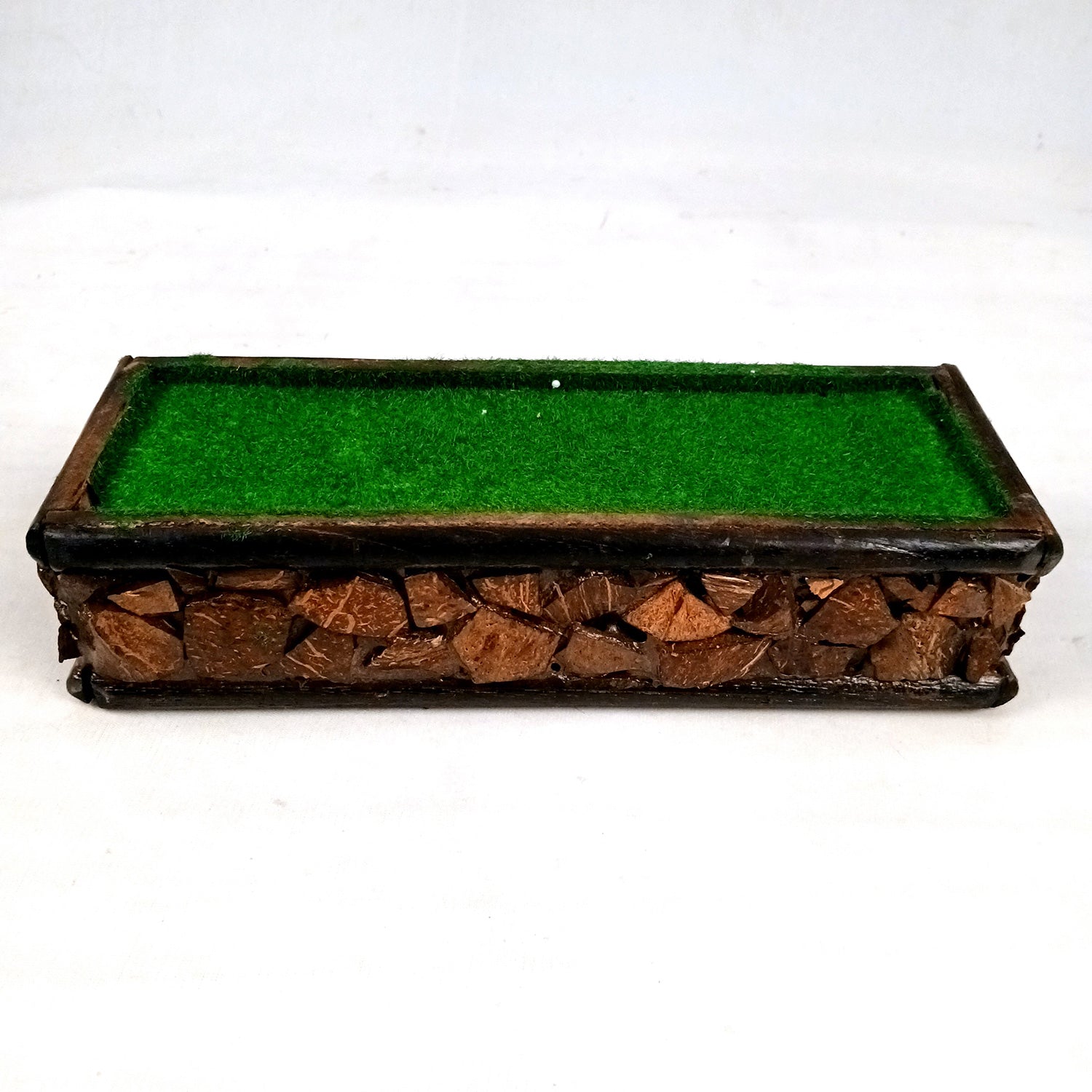 Artificial Plant With Pot | Artificial Bonsai Money Plant - for Home Decor Living Room Side Table Centerpiece - 16 Inch - Apkamart #Style_Design 1