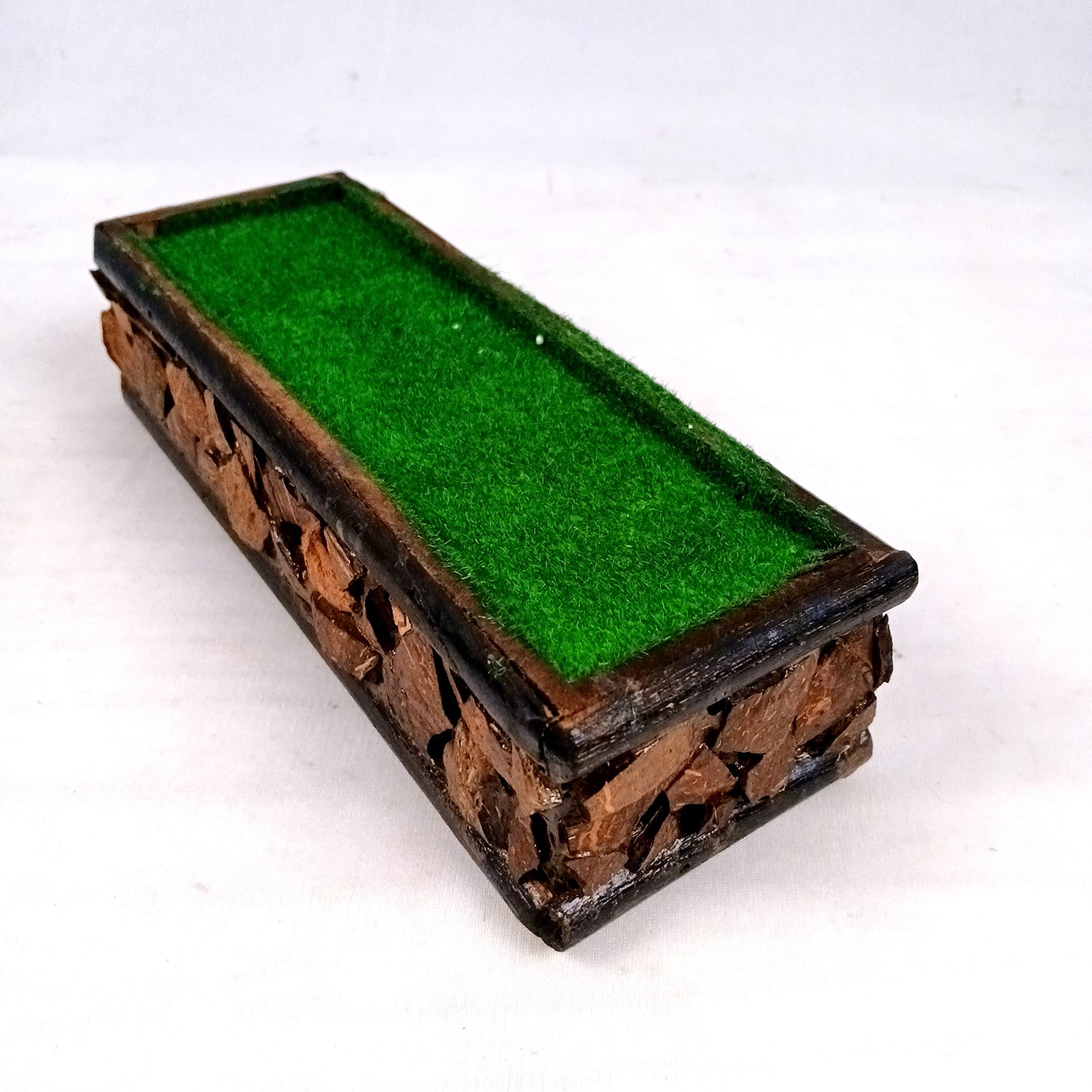 Artificial Plant With Pot | Artificial Bonsai Money Plant - for Home Decor Living Room Side Table Centerpiece - 16 Inch - Apkamart #Style_Design 1