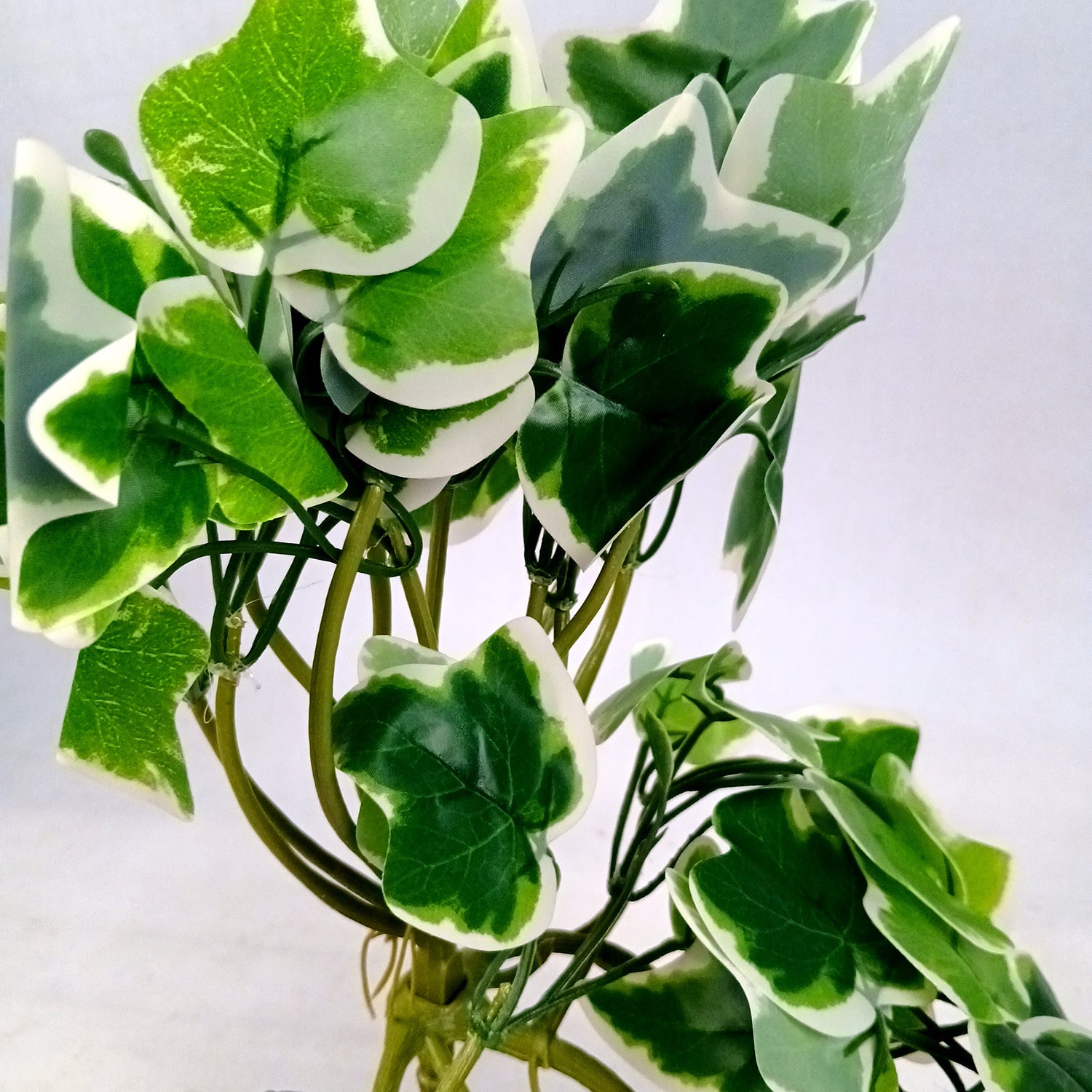 Artificial Plant With Pot | Artificial Bonsai Money Plant - for Home Decor Living Room Side Table Centerpiece - 16 Inch - Apkamart #Style_Design 1