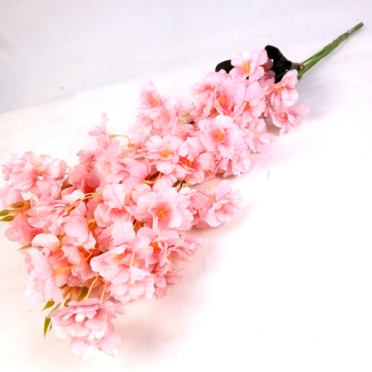 Artificial Flower Orchids Bouquets | Faux Flowers Bunch - for Table Vase, Pot, Home Decor, Living Room, Side Table Centerpiece - 26 Inch - Apkamart #Colour_Pink